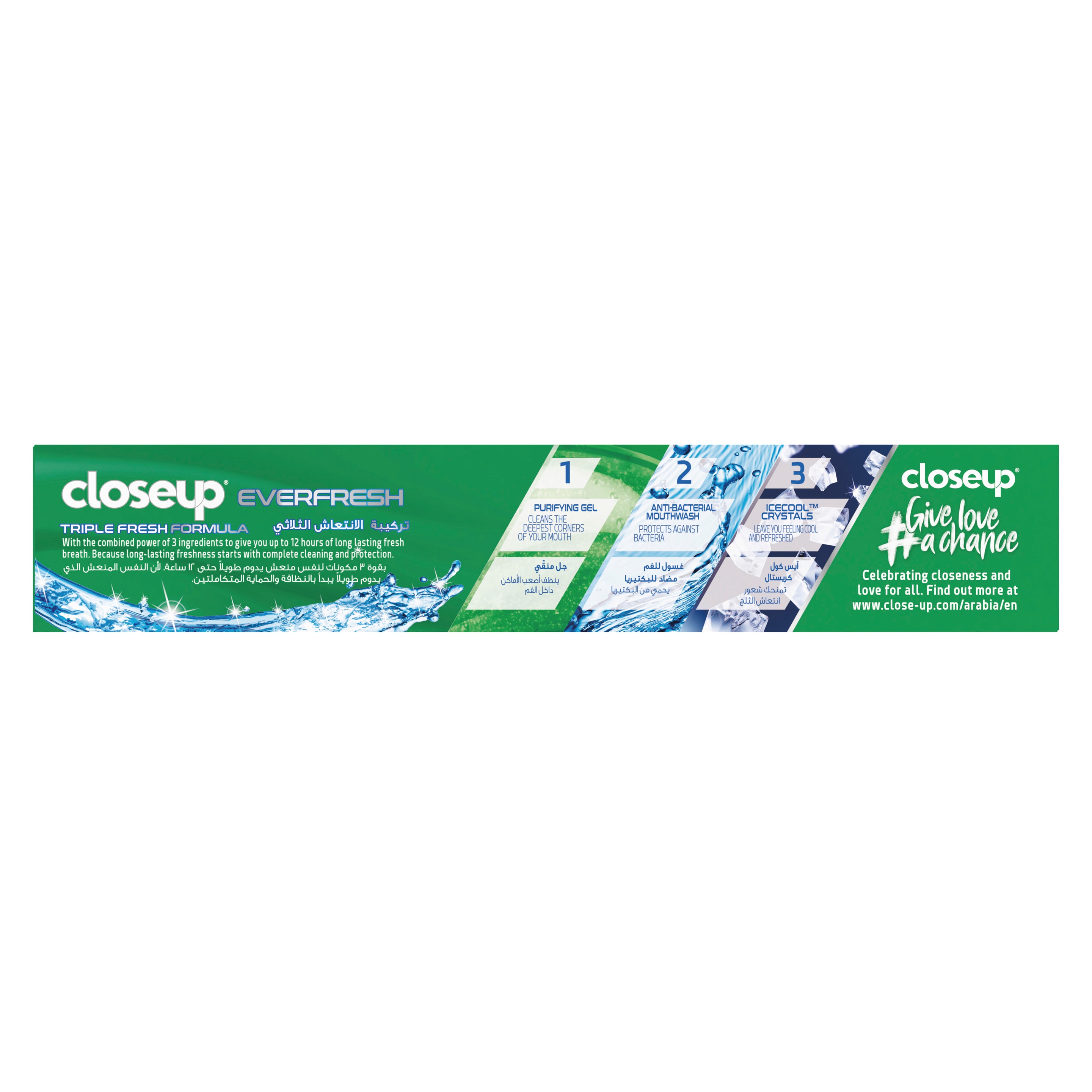 Closeup Toothpaste Menthol Fresh 120ml