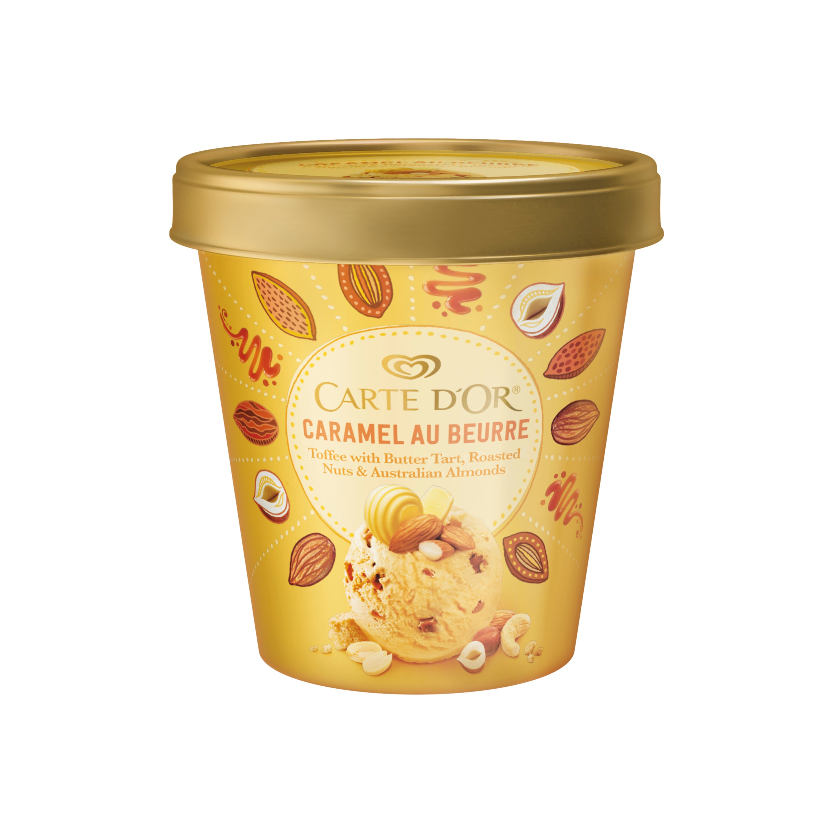 Image of Carte D'or tub with caramel ice cream 