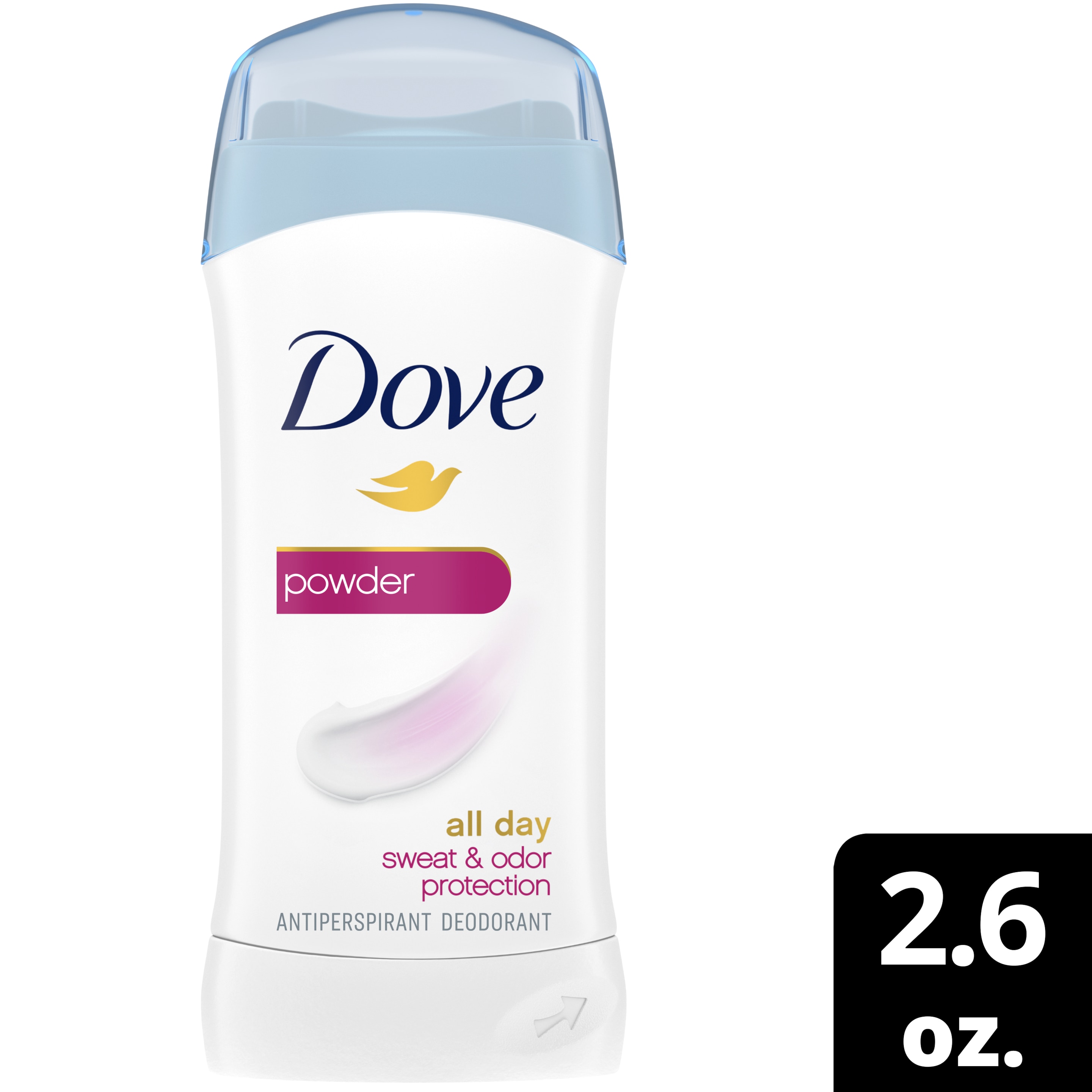 Dove Invisible Solid Antiperspirant Powder 2.6 oz packshot