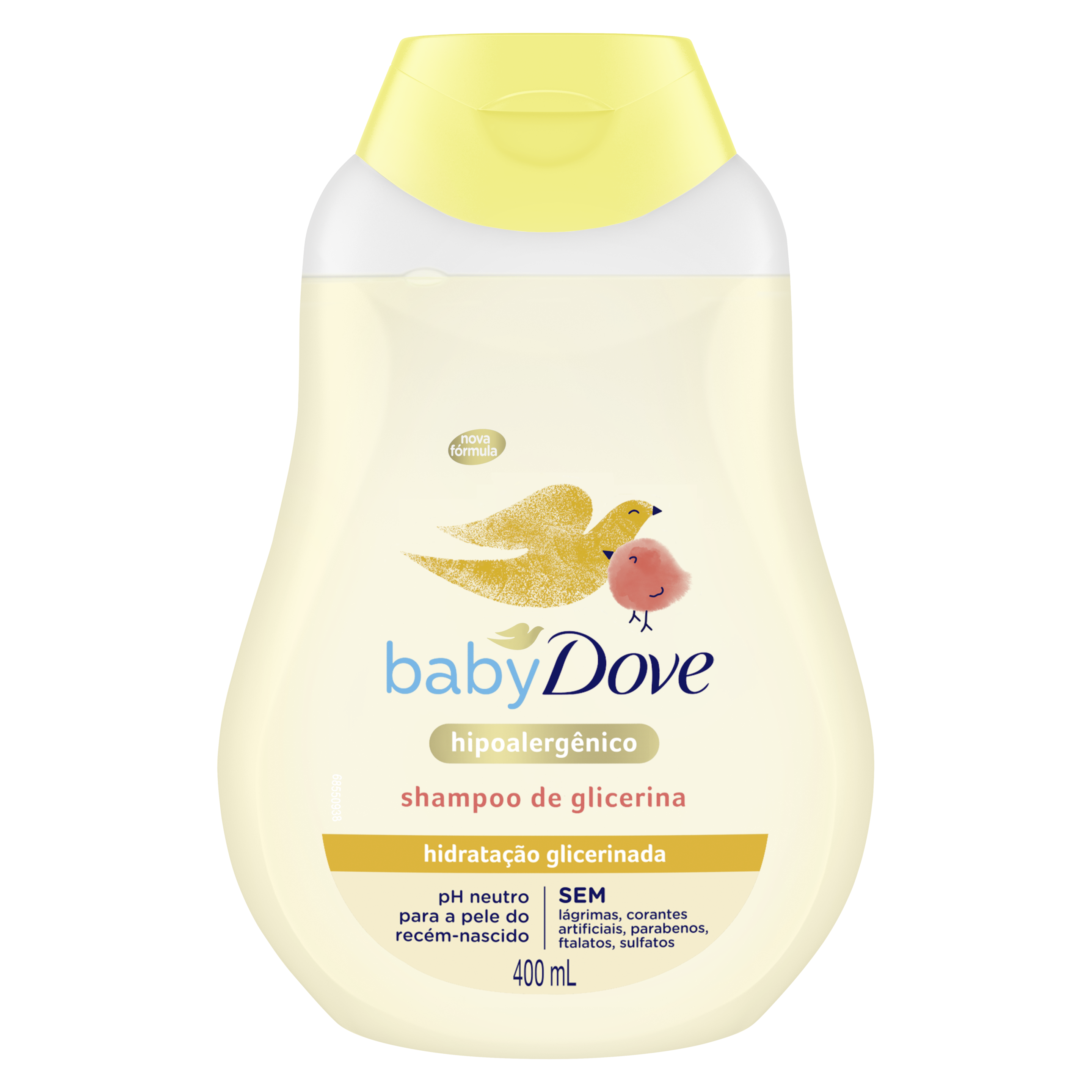 Shampoo de Glicerina Baby Dove 400ml