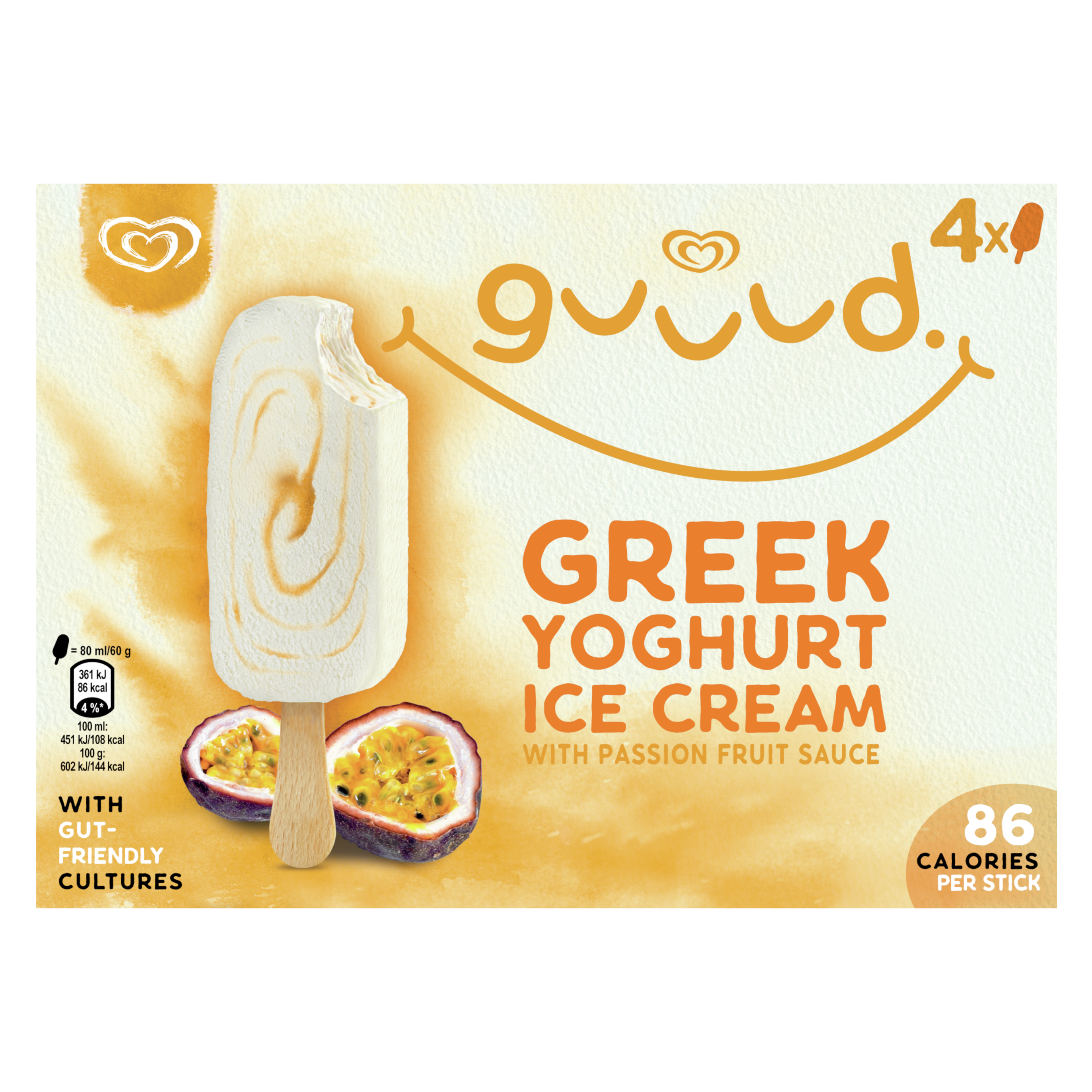 Guuud Passion Fruit Greek Yoghurt 4MP