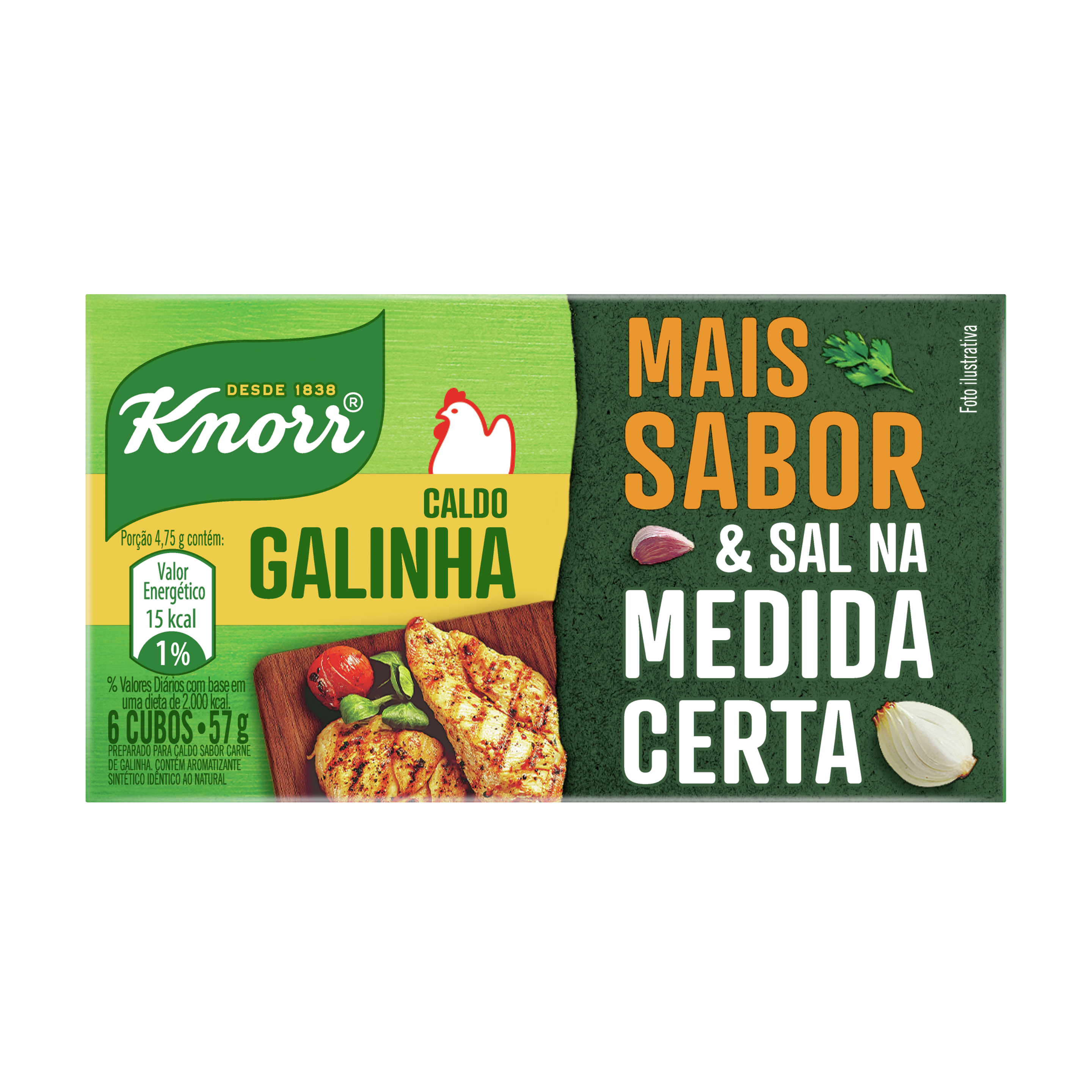 Caldo Knorr Galinha