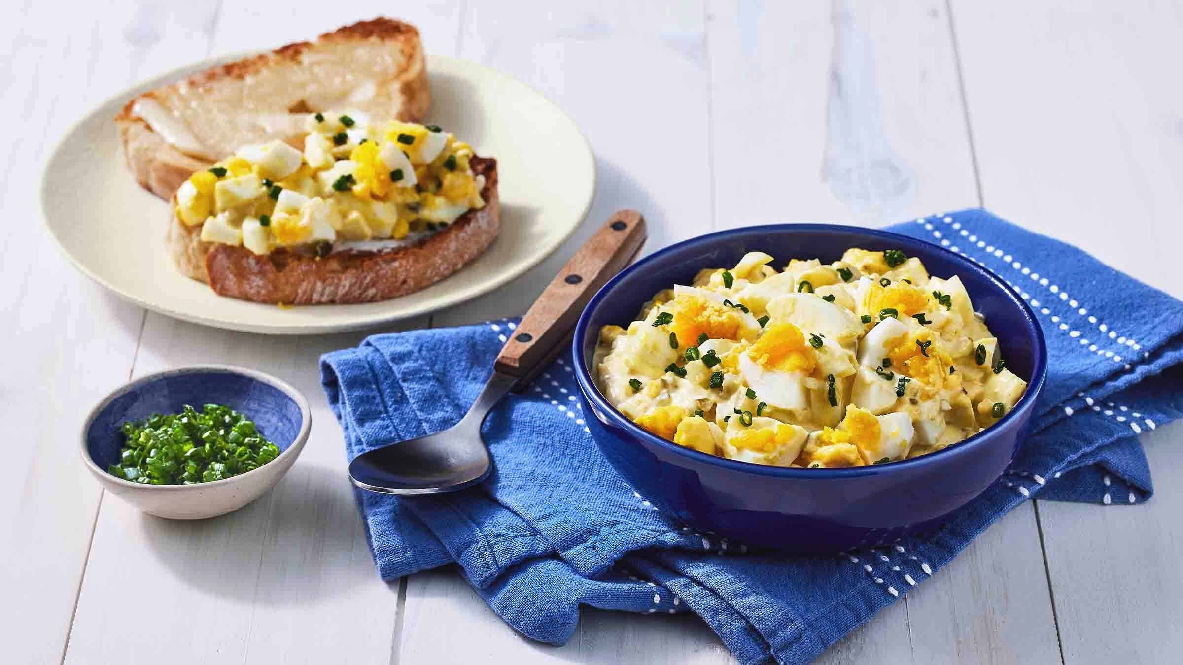  Open-Face Egg Salad Sandwiches