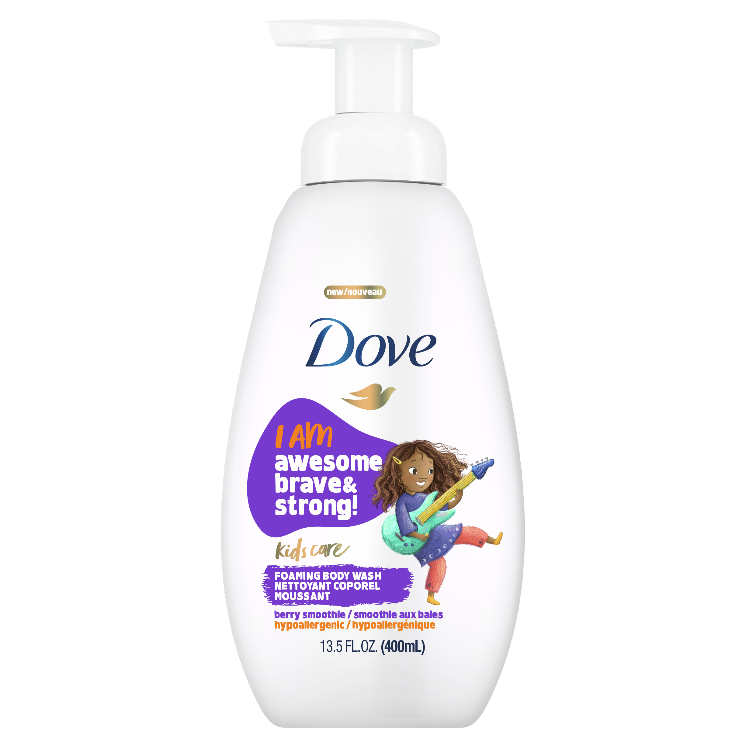 Dove Kids Care Foaming Body Wash Berry Smoothie 400ml
