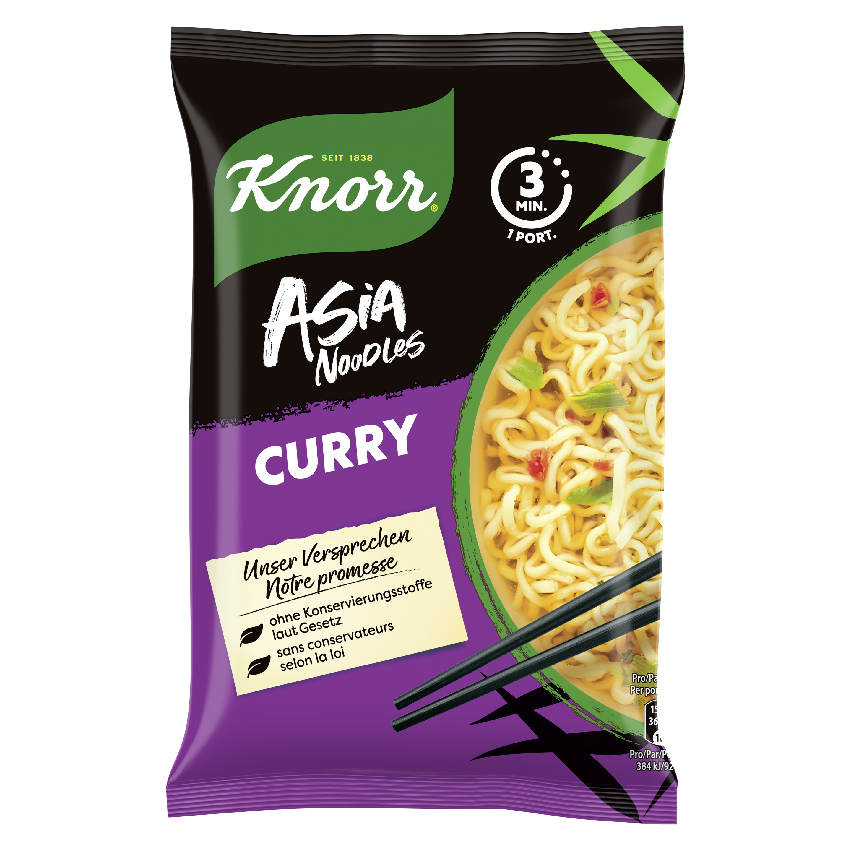 KNORR Asia Noodles Curry sachet 1 portion