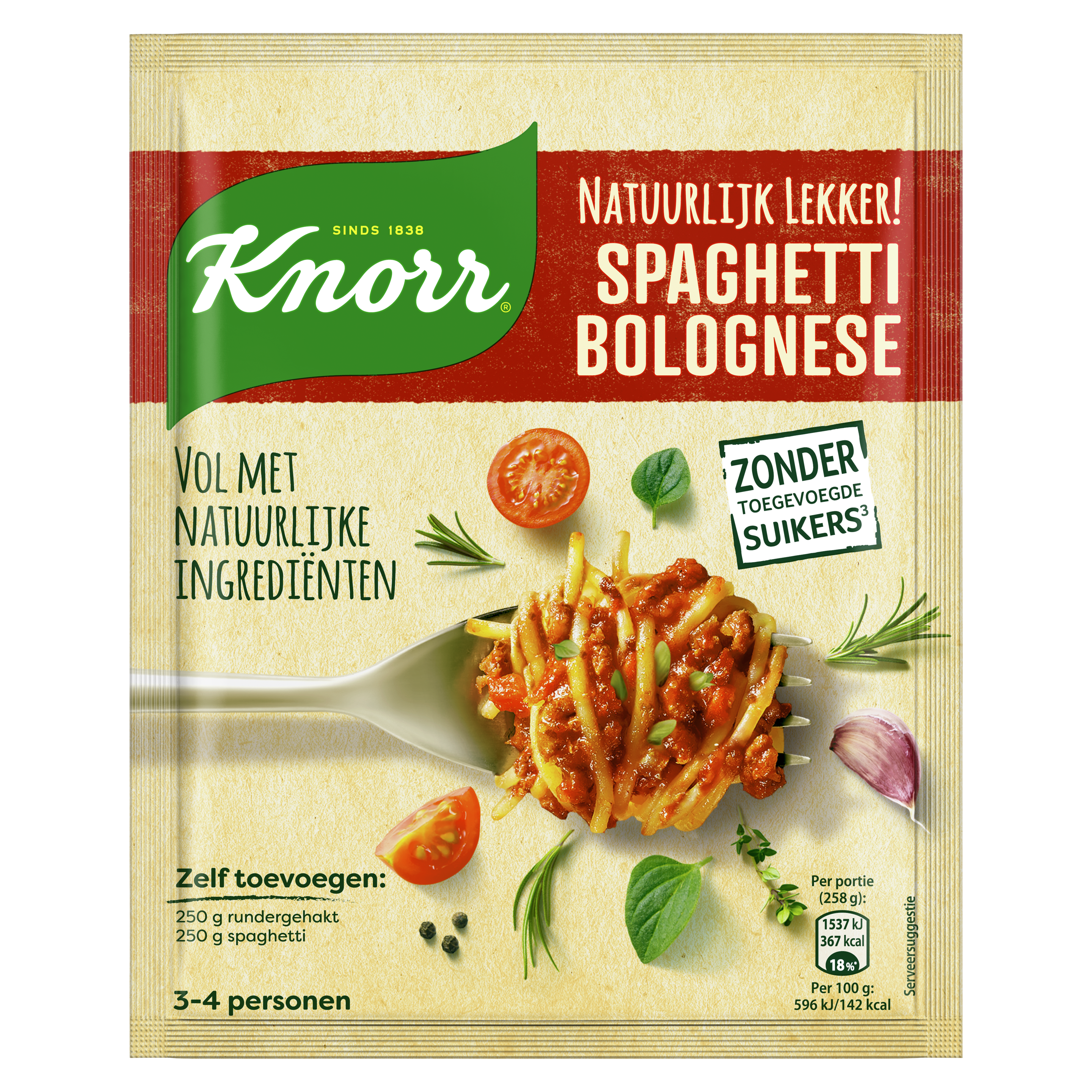 Mix voor Spaghetti Bolognese
