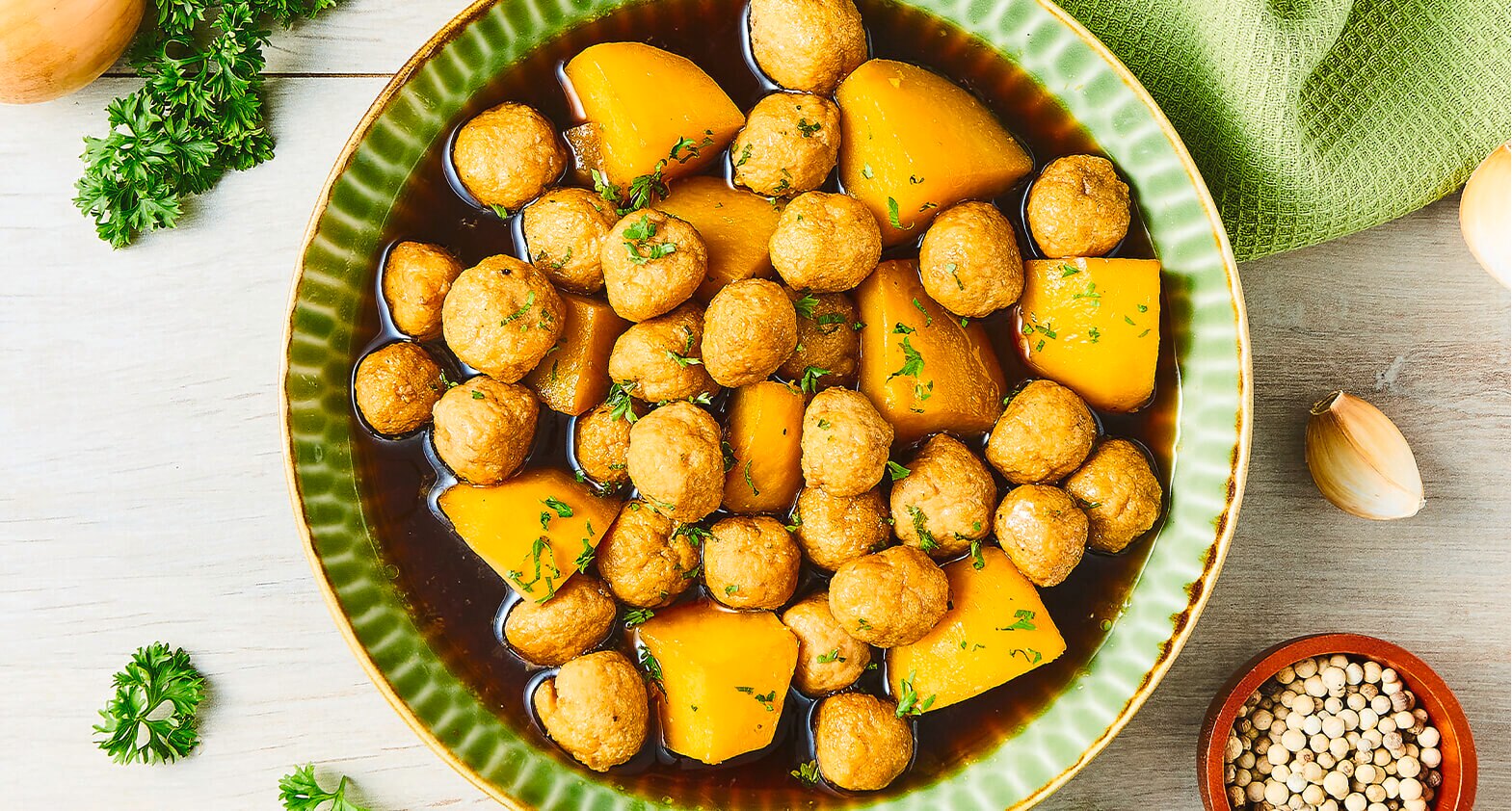 semur bola bola ayam