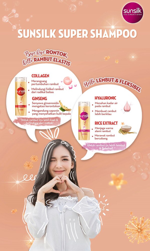 sunsilk super shampoo rambut elastis