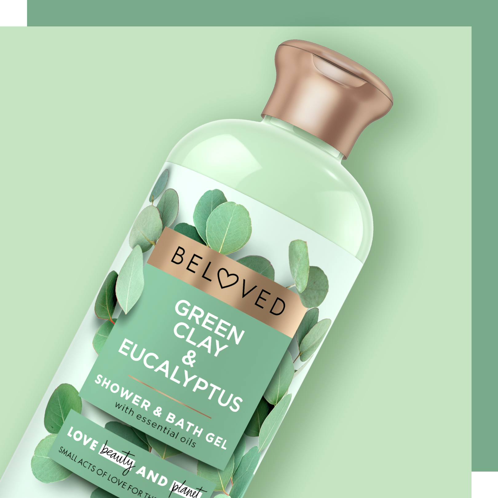 Green Clay & Eucalyptus Shower & Bath gel