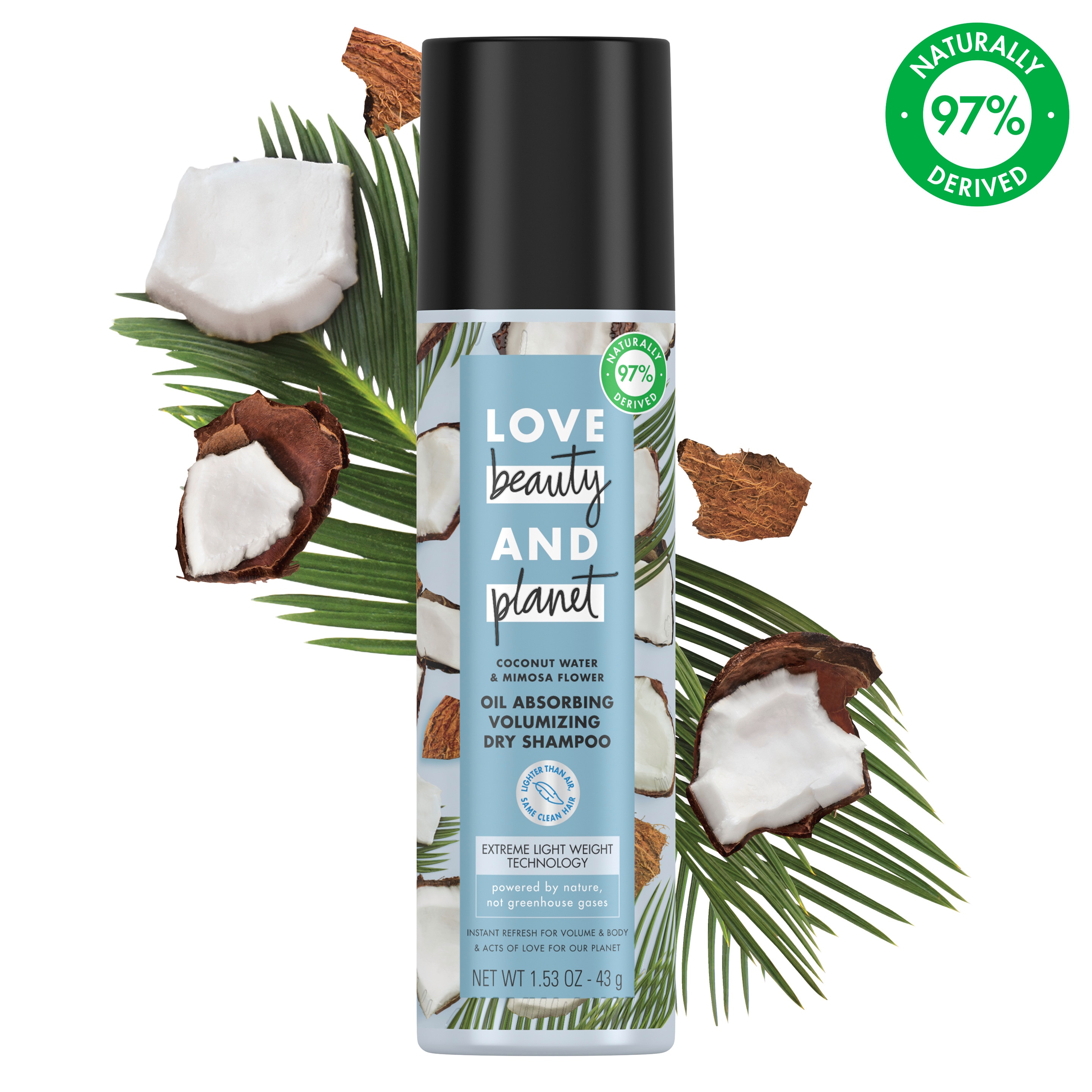 Coconut Water and Mimosa Flower Dry Shampoo