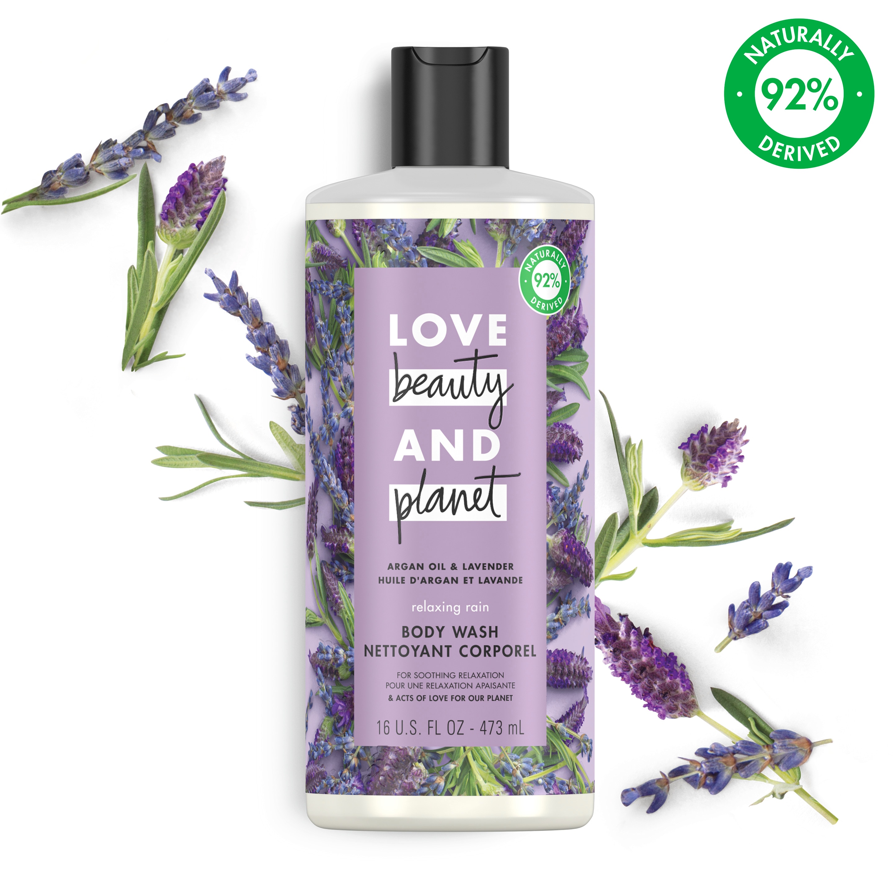 Argan Oil & Lavender Body Wash