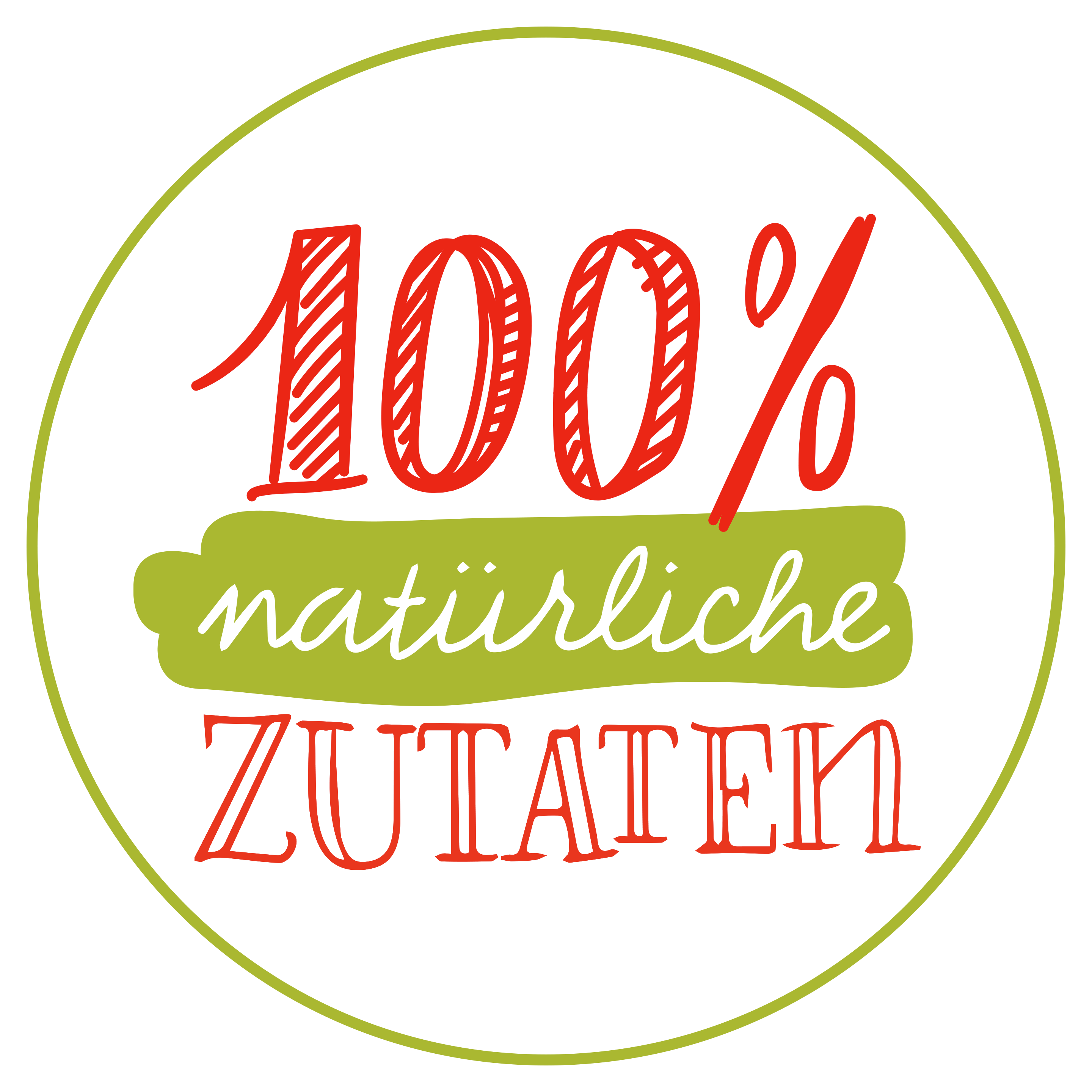 100% natürliche Zutaten Logo