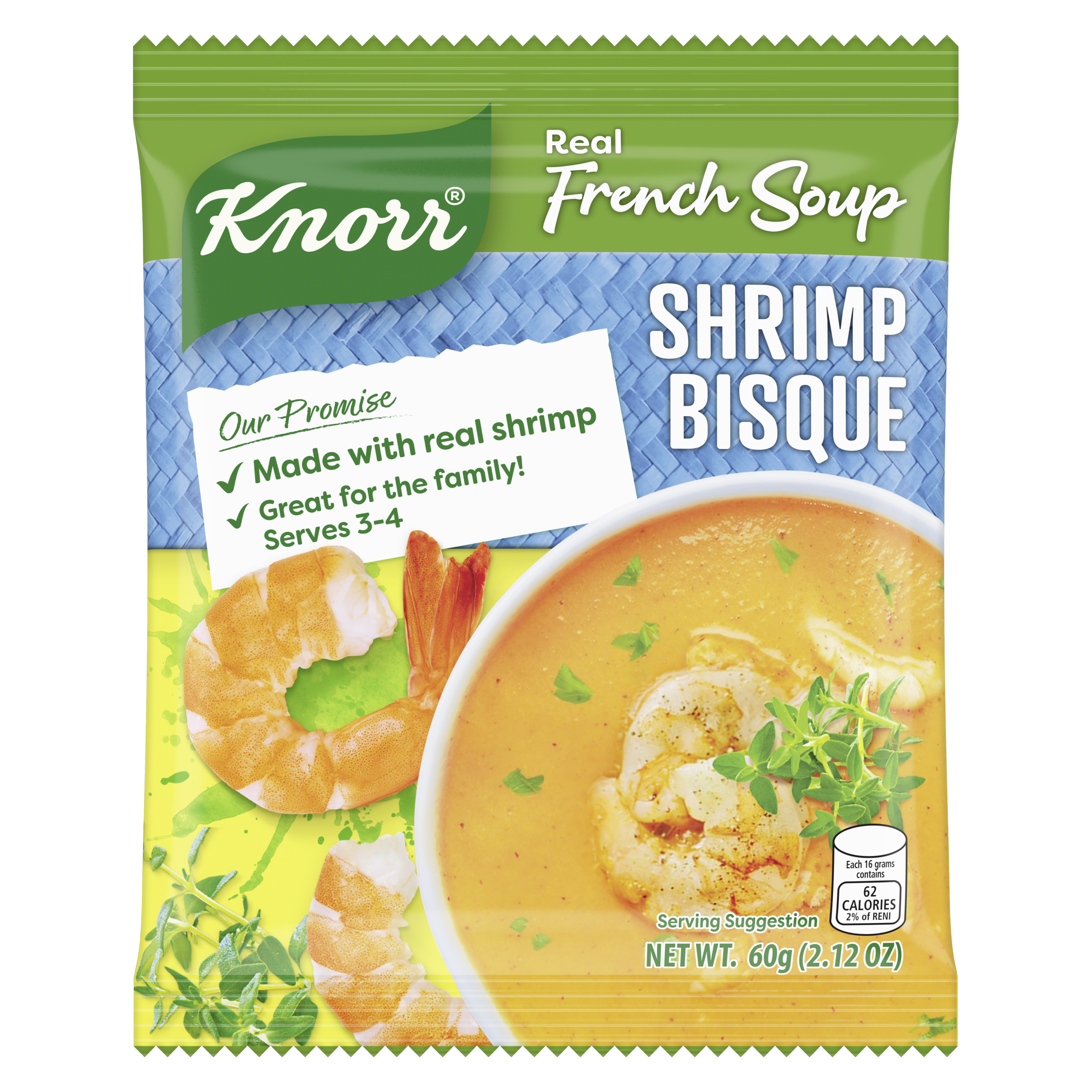 Knorr Shrimp Bisque Soup