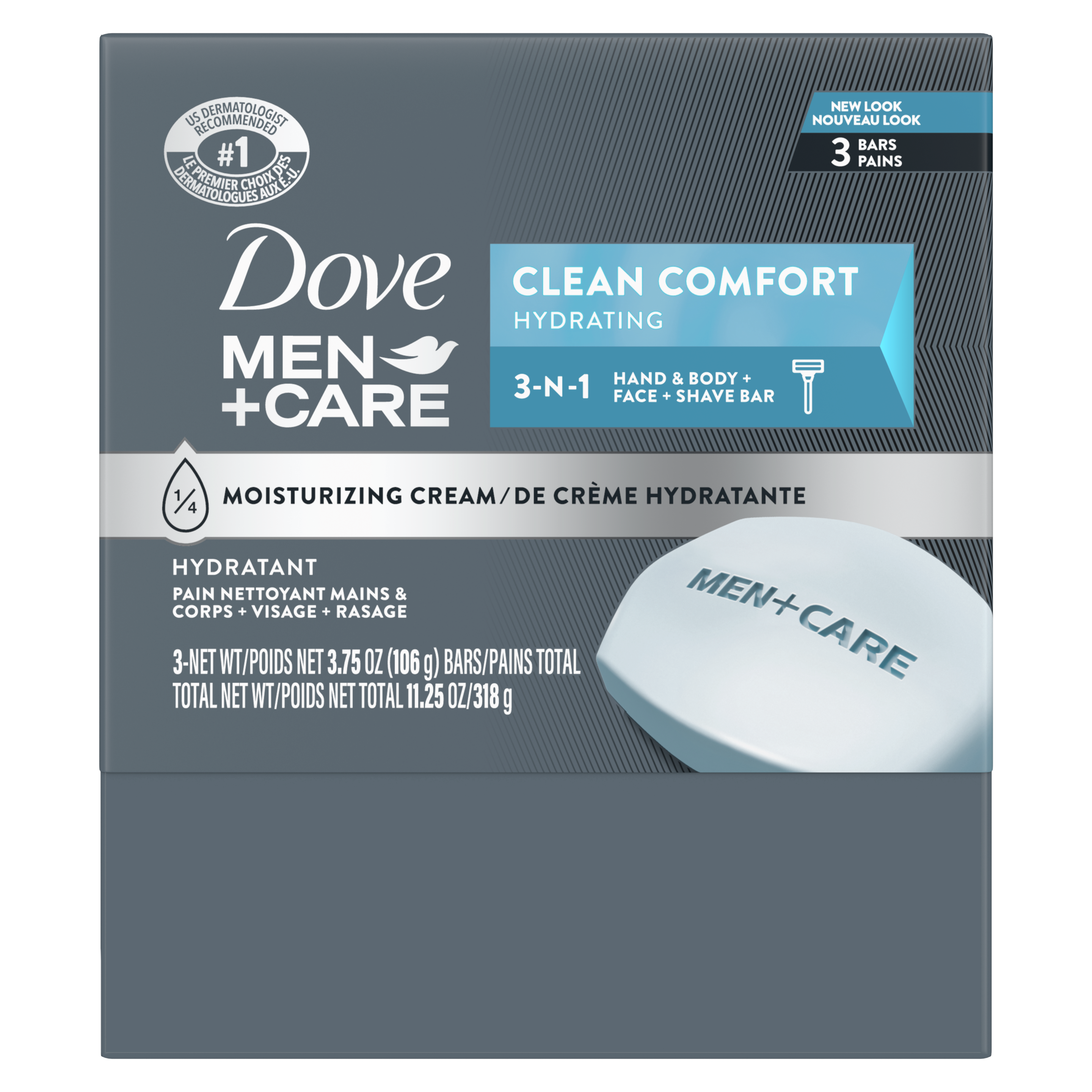 Men+Care Clean Comfort Body and Face Bar