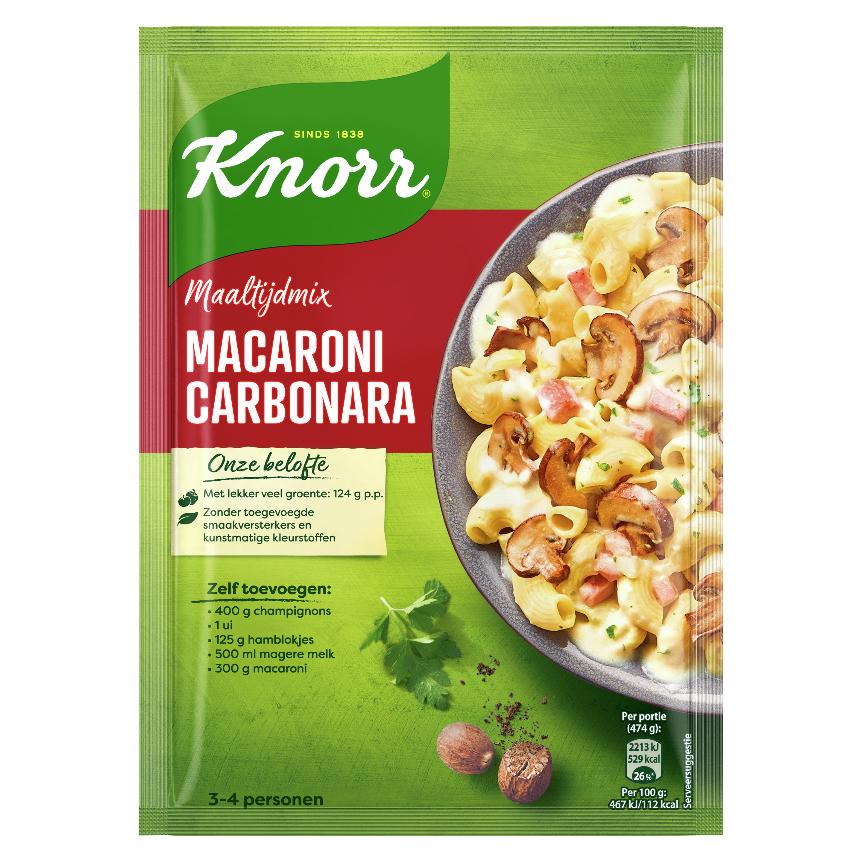 Mix voor Macaroni Carbonara