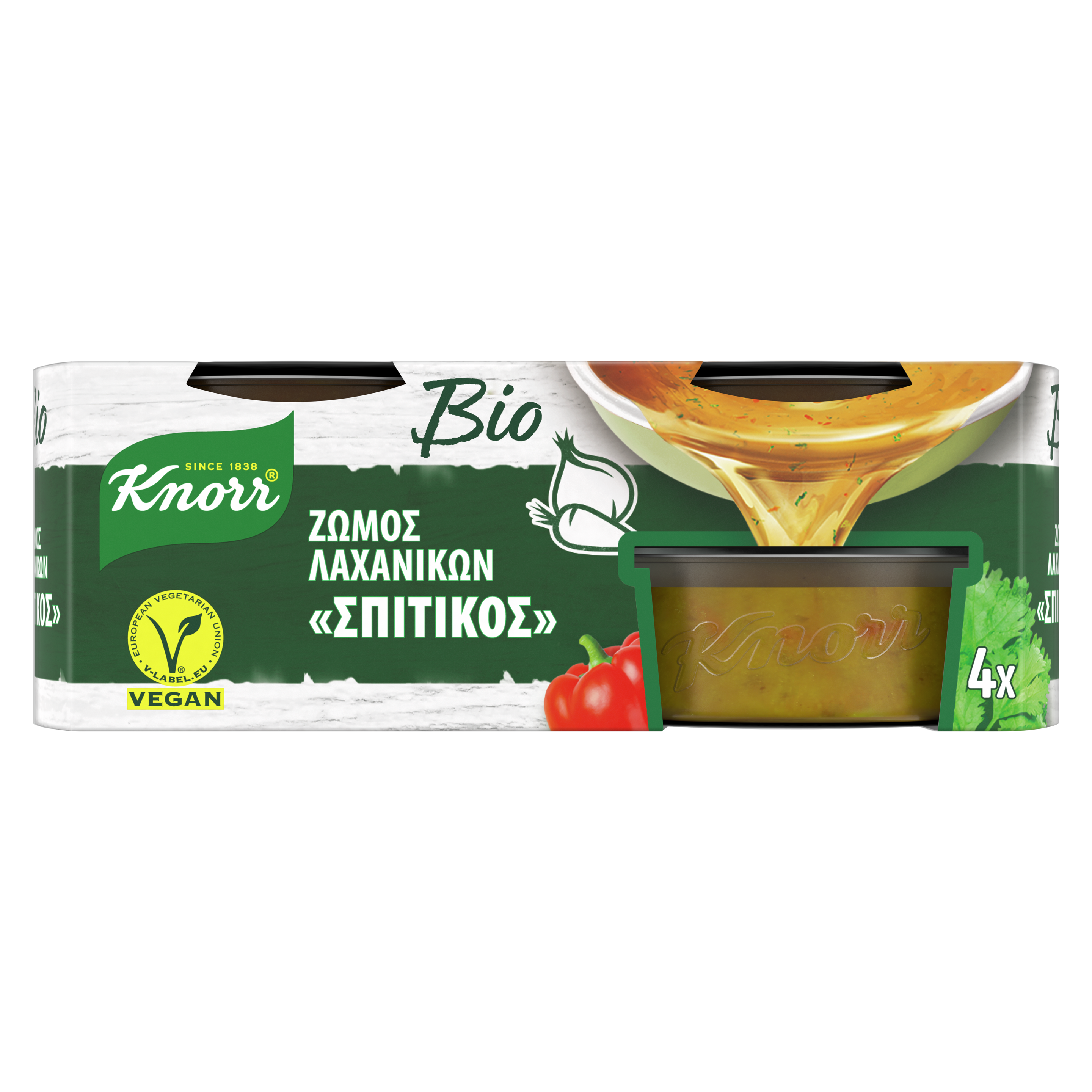 Knorr «Σπιτικός» Ζωμός BIO λαχανικών