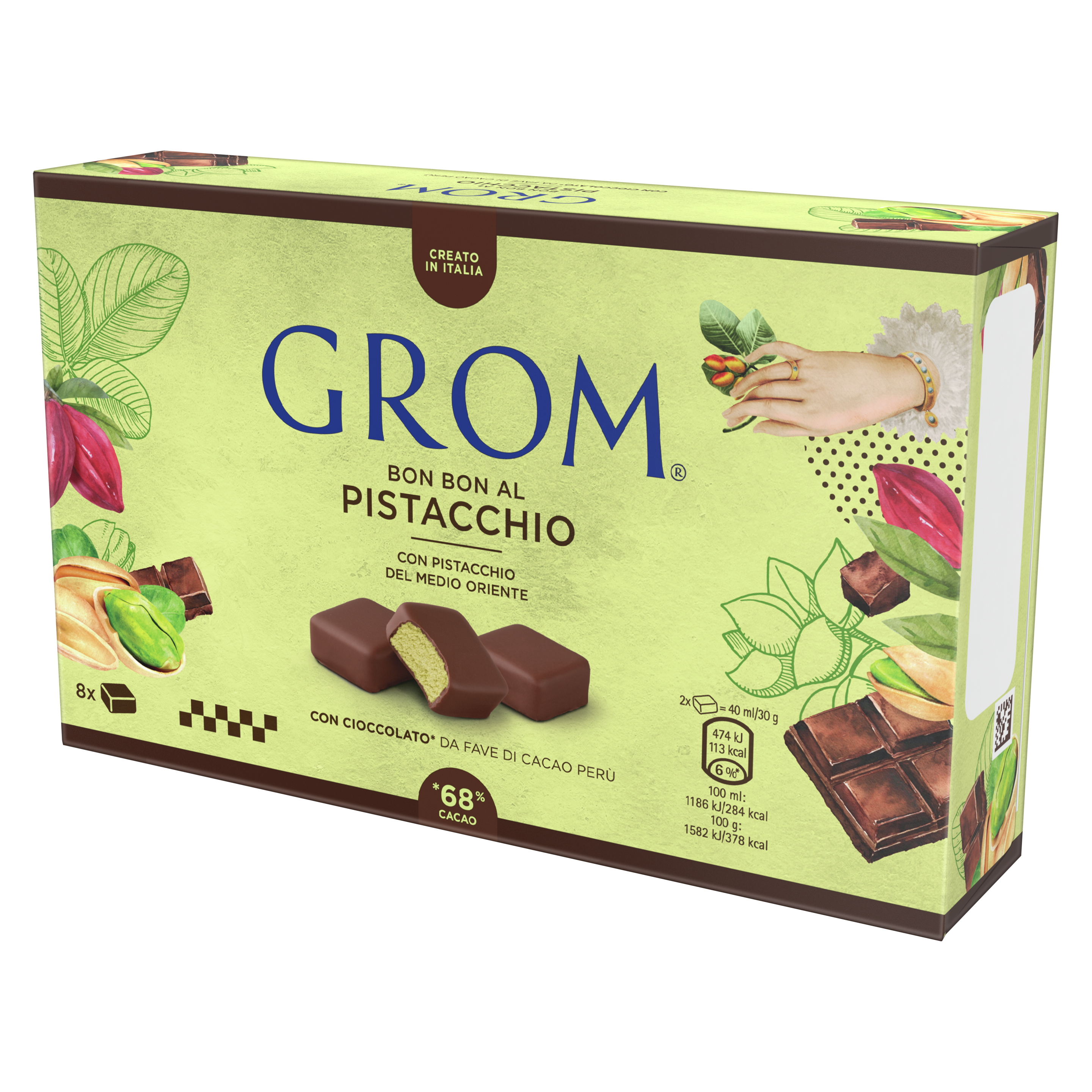 Bon bon al pistacchio