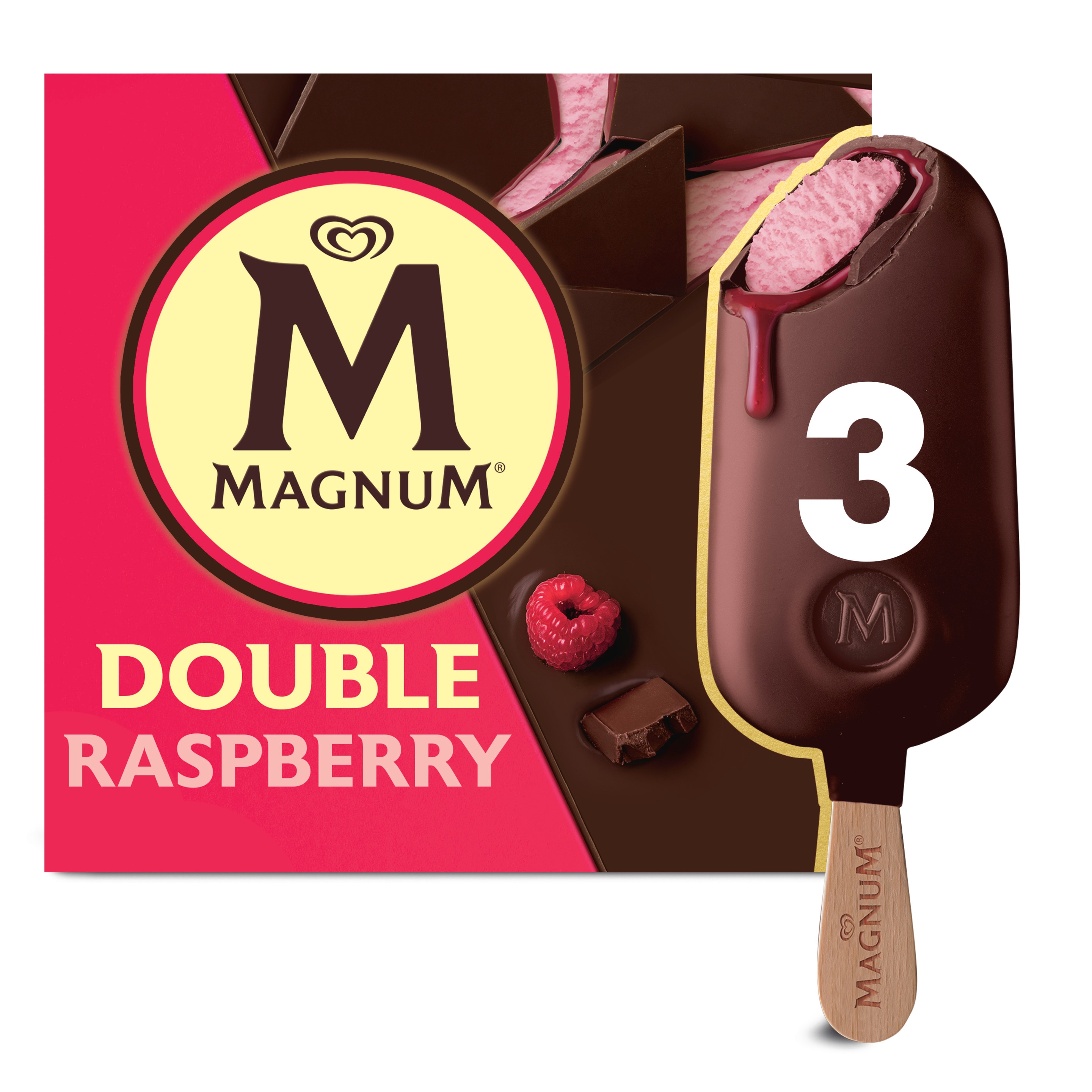 Magnum Raspberry Doubles Ice Cream Bars