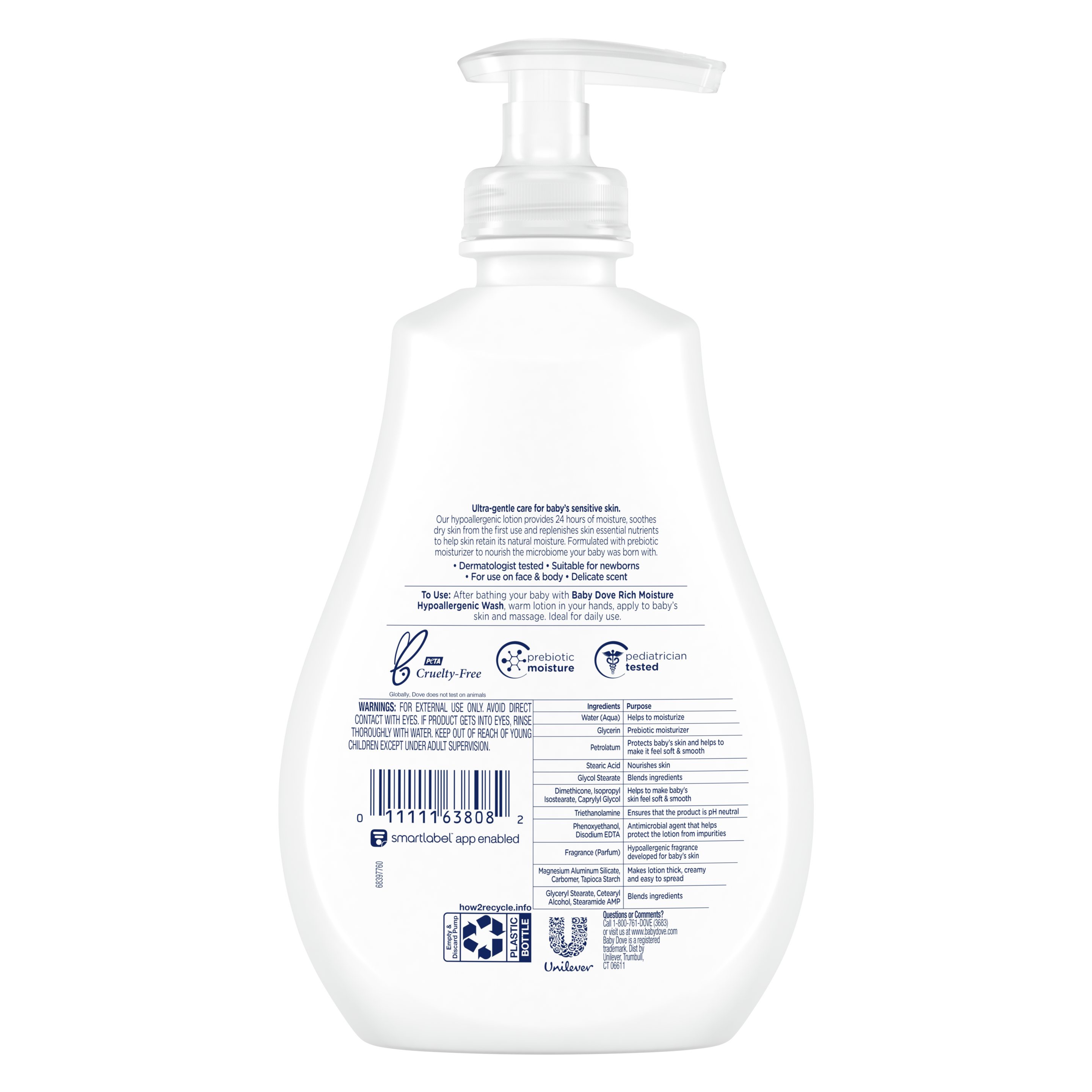 Rich Moisture Hypoallergenic Lotion