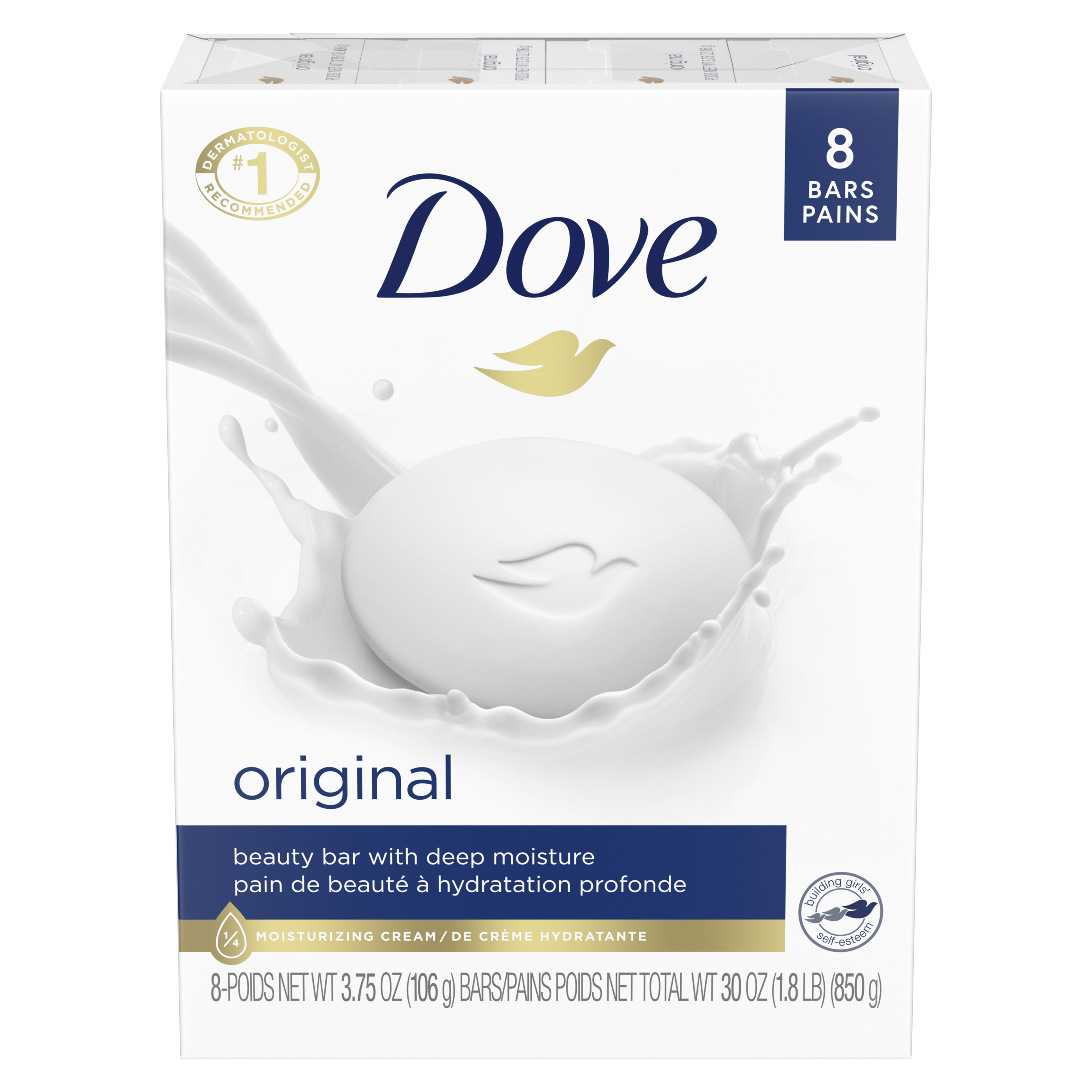 Dove Original Beauty Bar 3.75oz 8pk