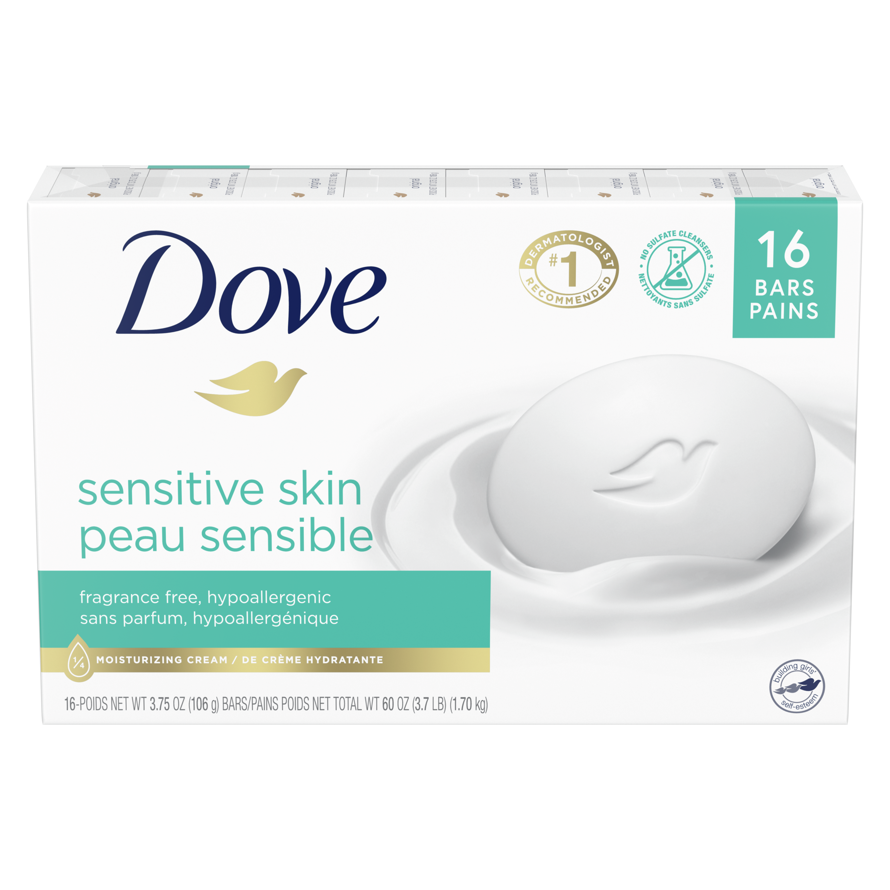 Sensitive Skin Beauty Bar 16x106g