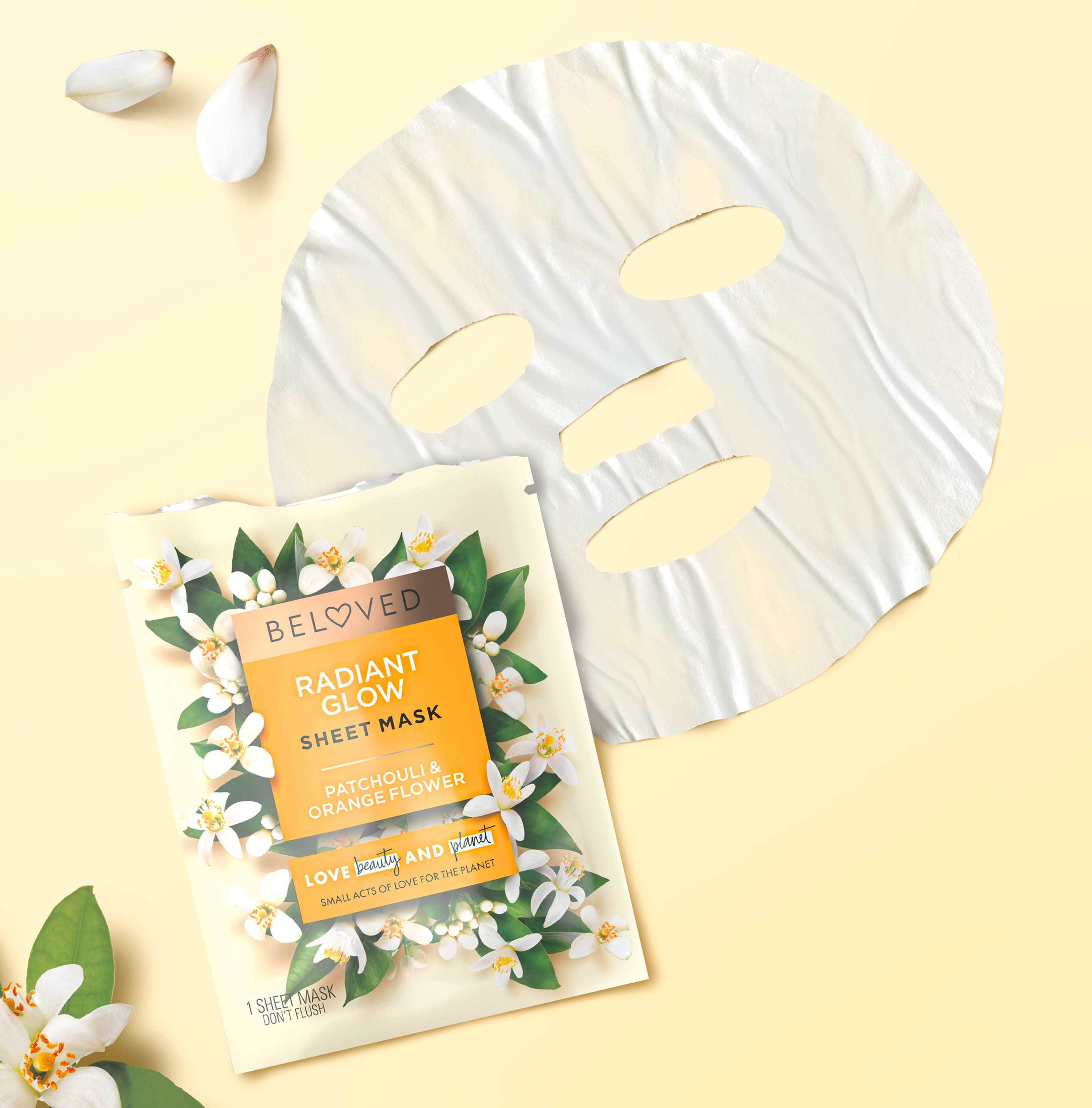 Beloved by Love Beauty and Planet Sheet Masks