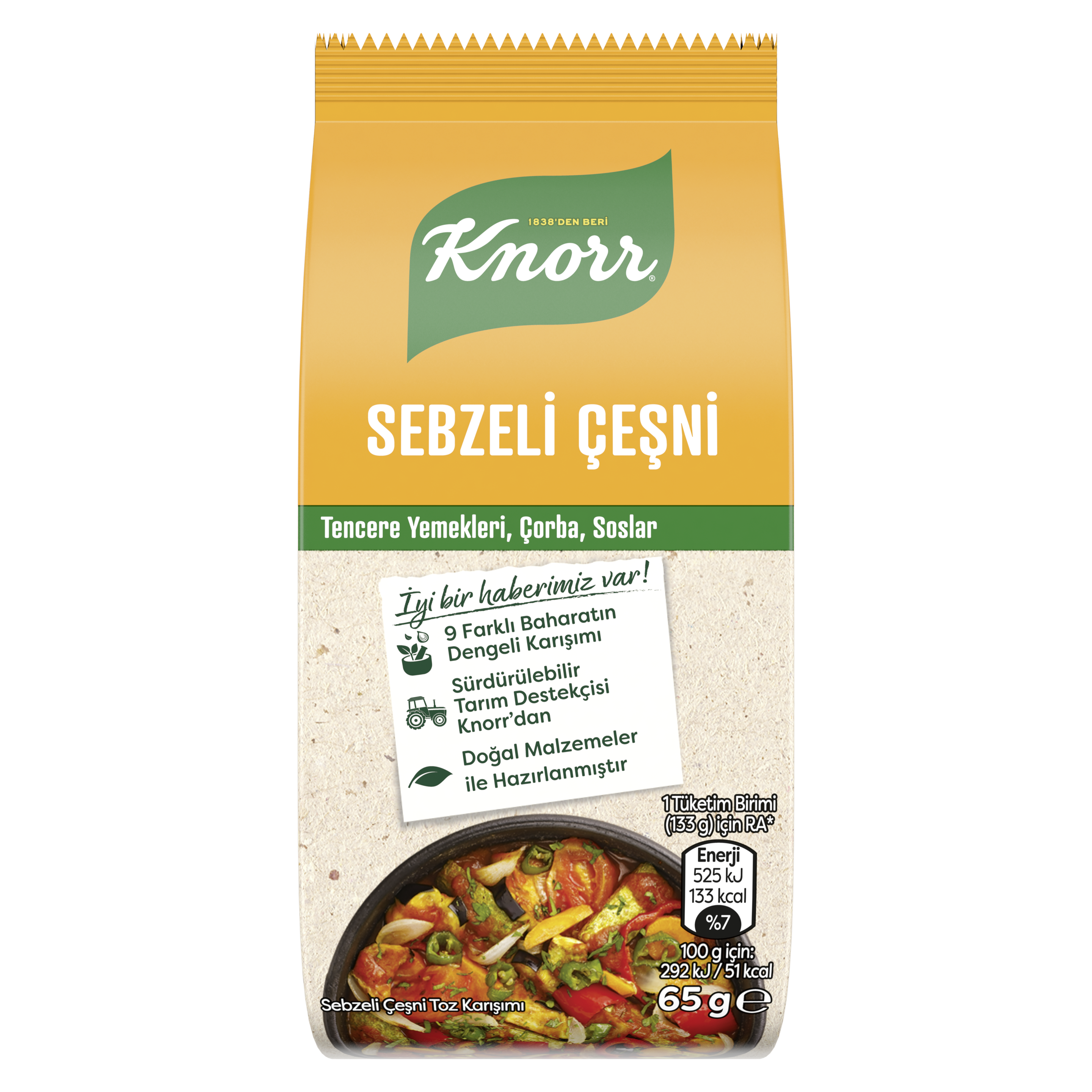 Knorr Çeşni Sebzeli Çeşni packshot