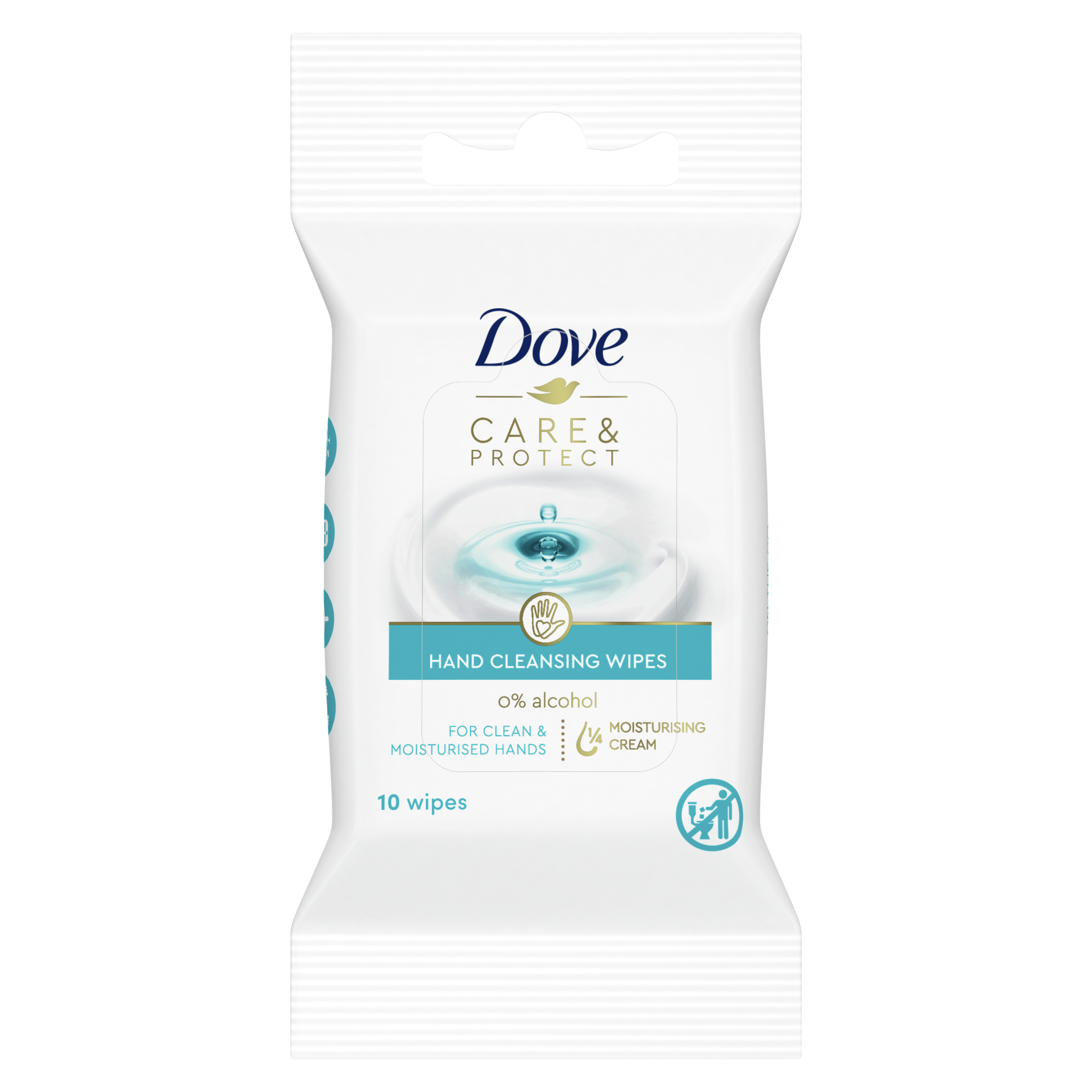 Dove Care & Protect Wipes 10pcs