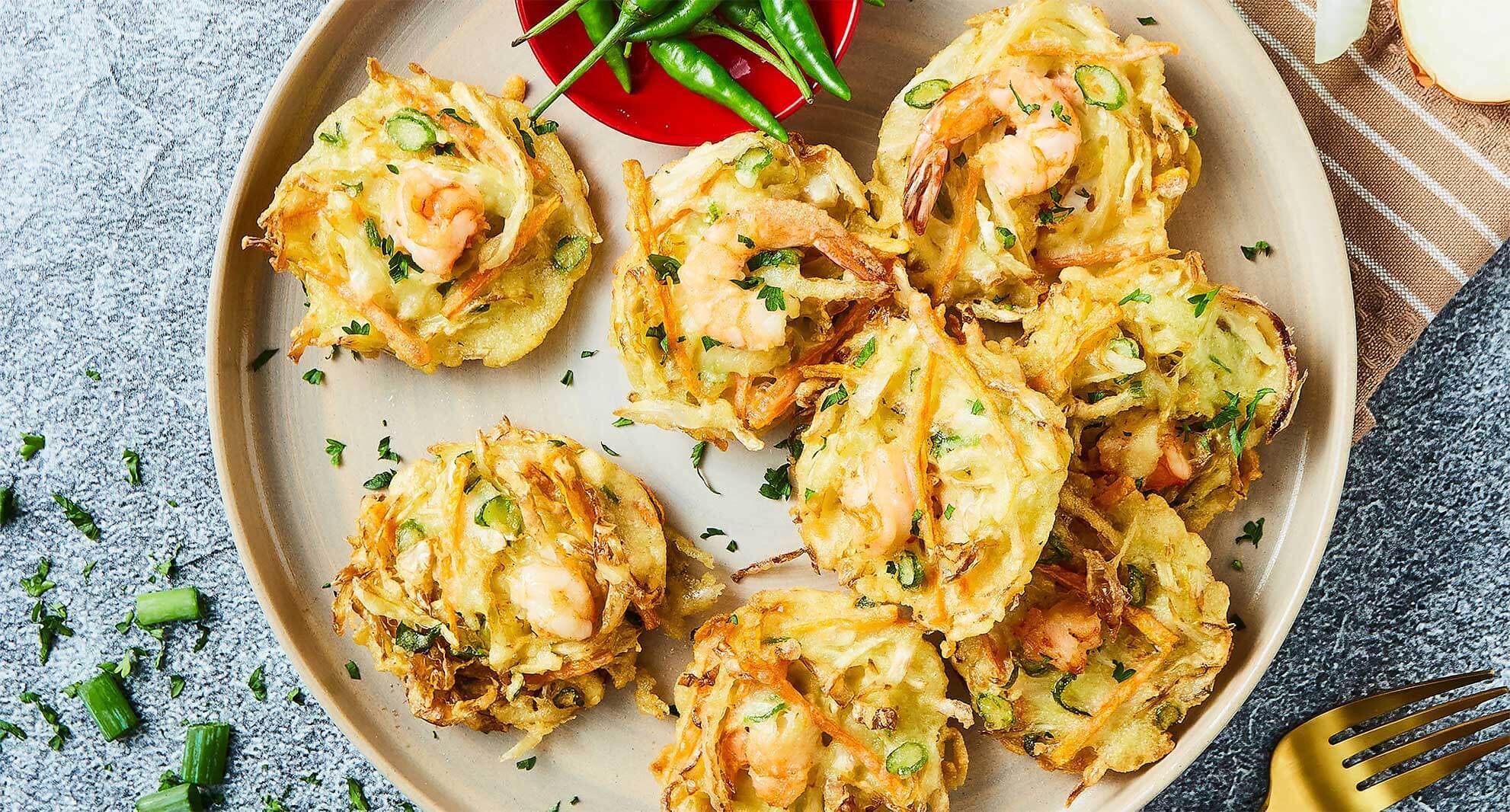 Bala Bala Sayur Udang