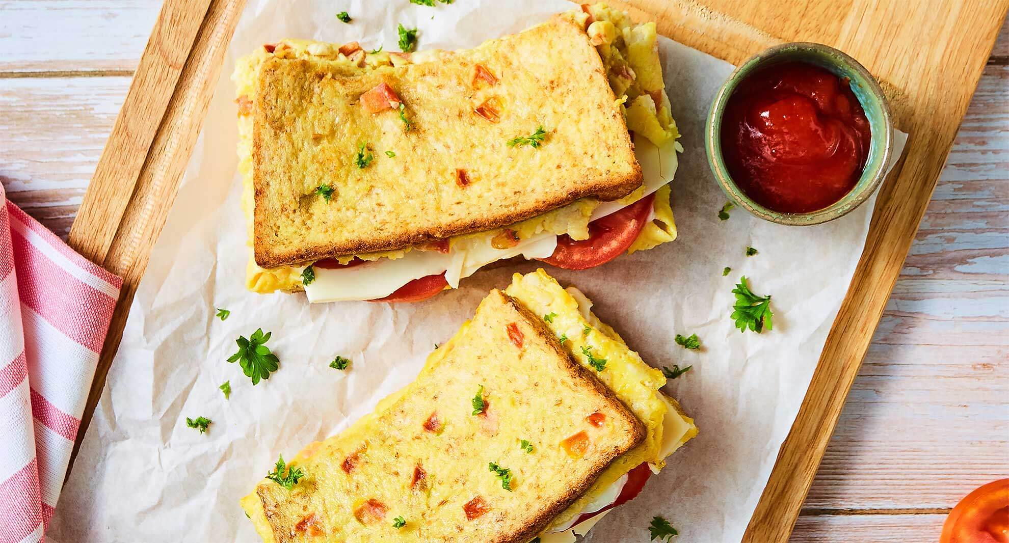 Korean One Pan Toast