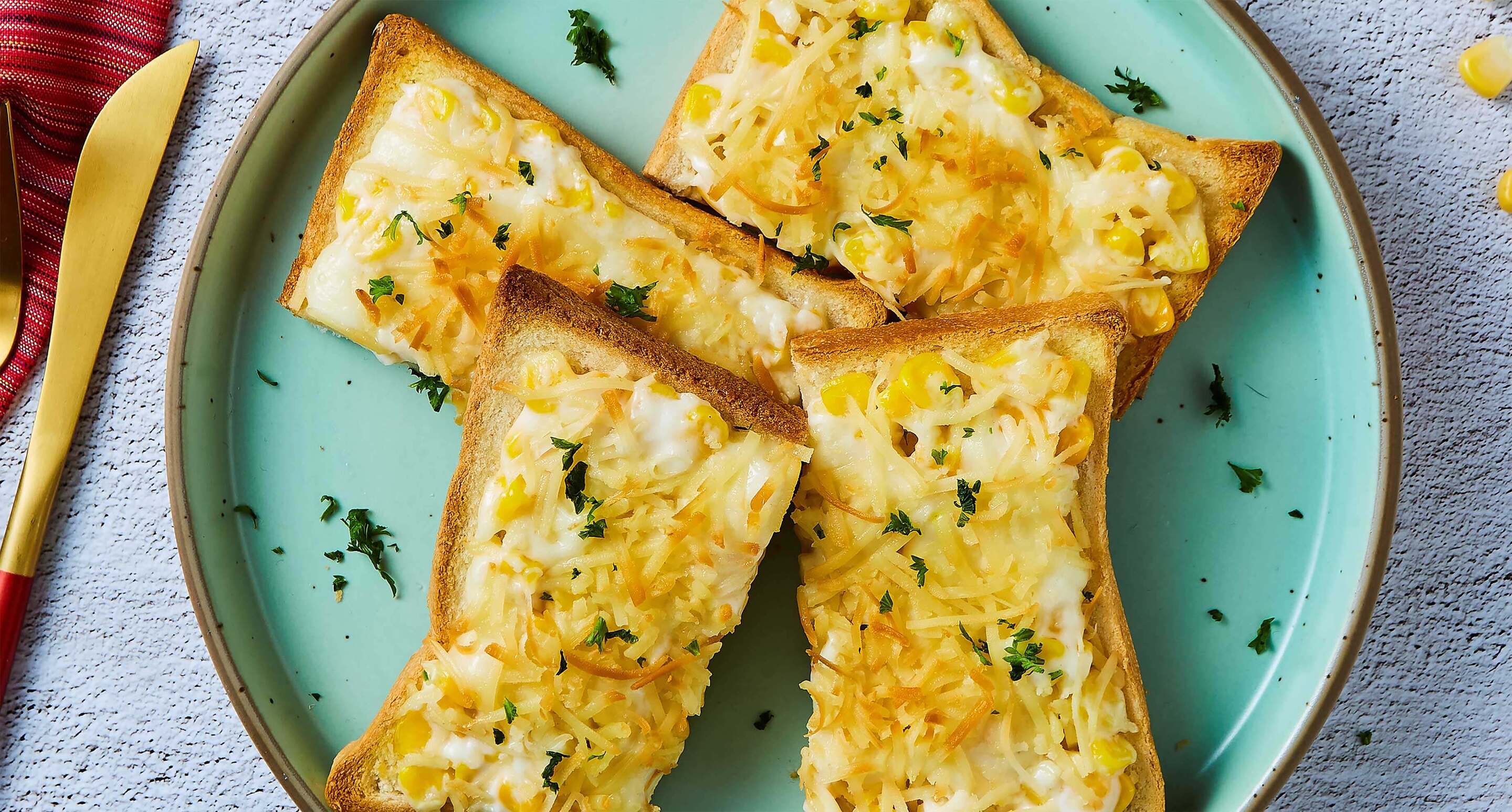 Roti Bakar Keju Mayo