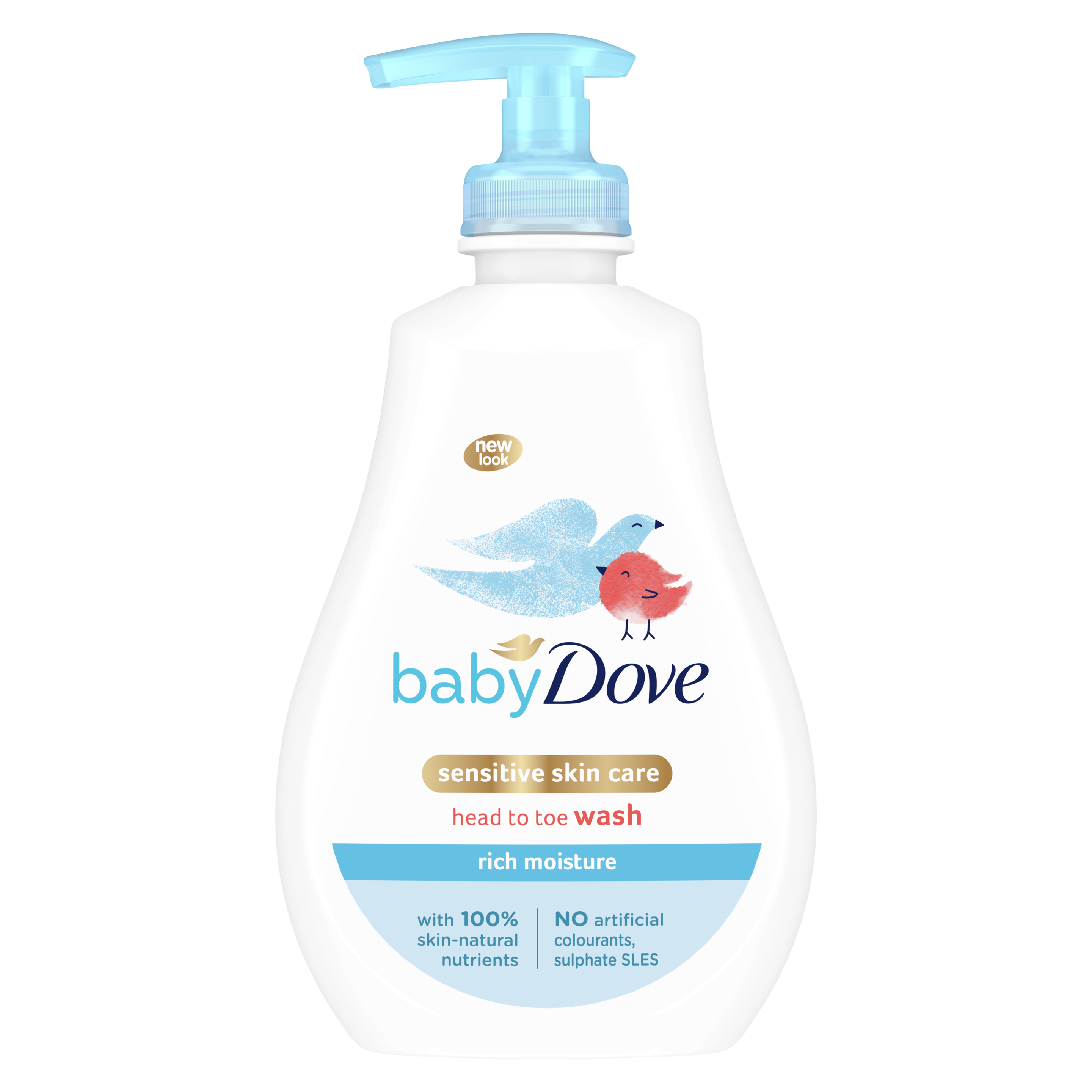 Baby Dove Rich Moisture Head to Toe Wash 400ml