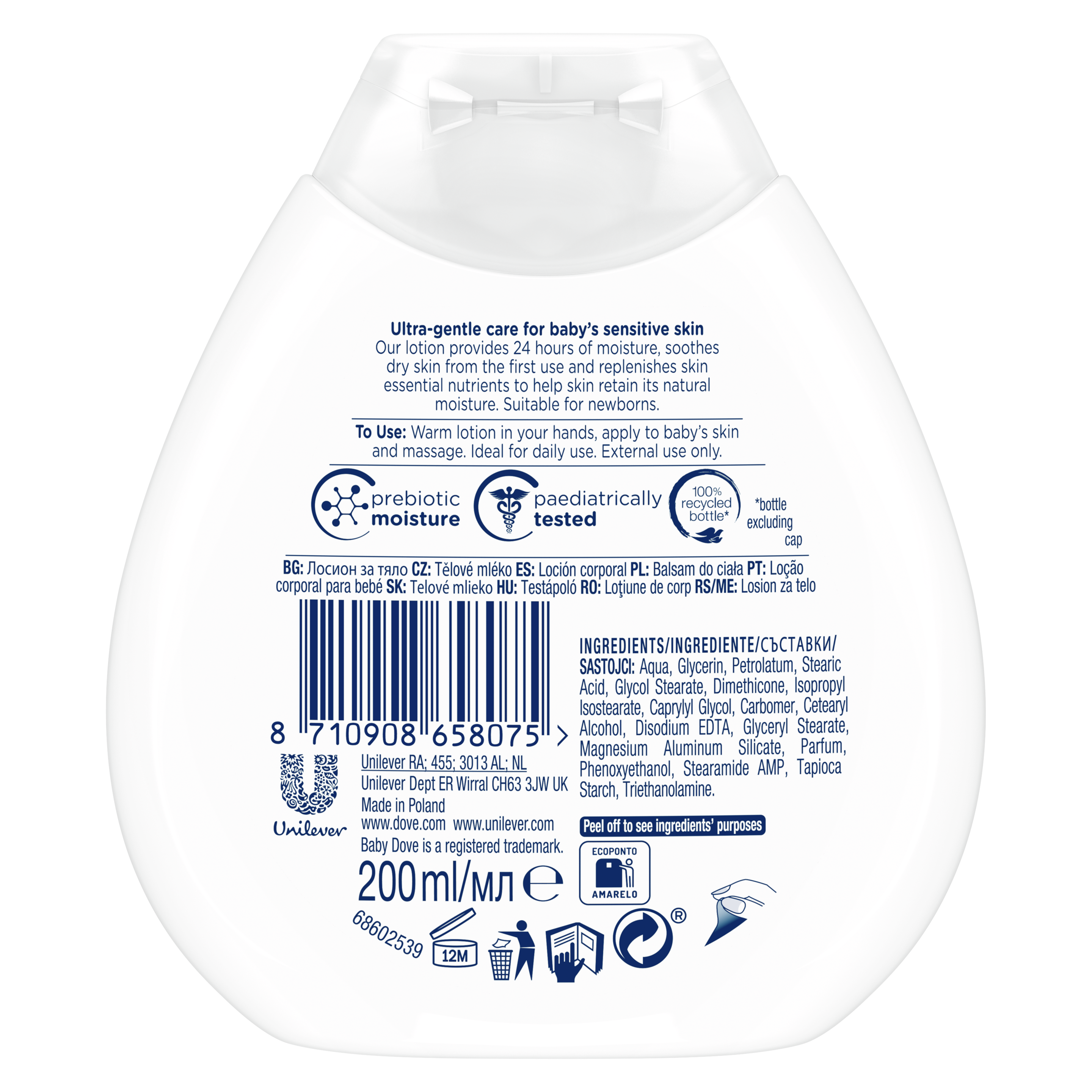 Crema Corporal Humectación Enriquecida