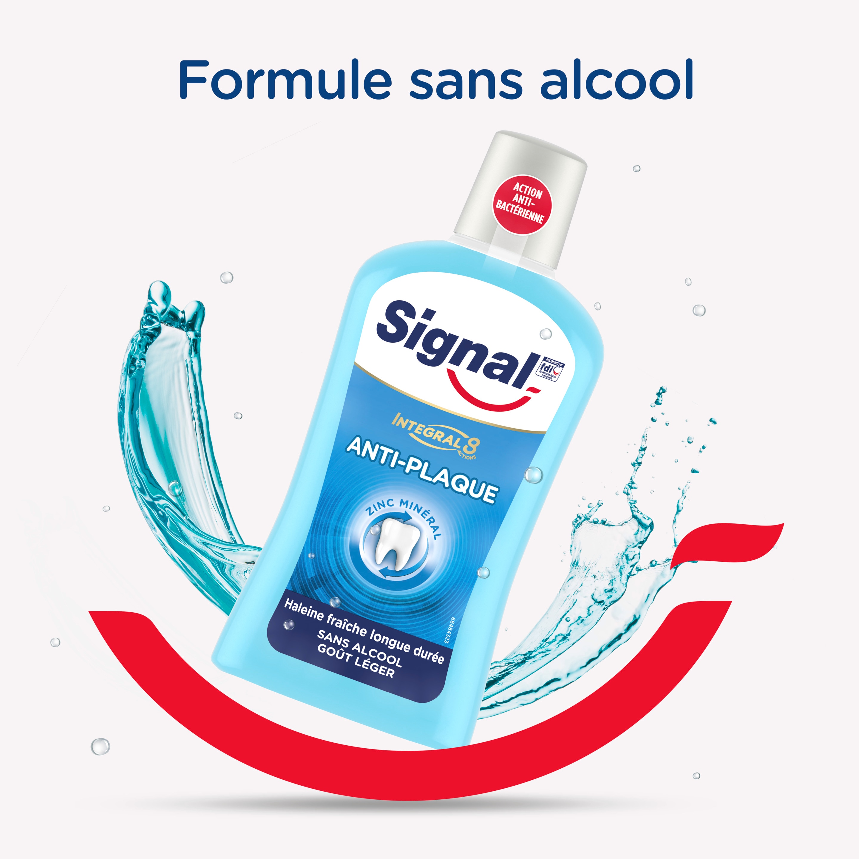 Signal Bain De Bouche Integral 8 Anti-Plaque 500ml