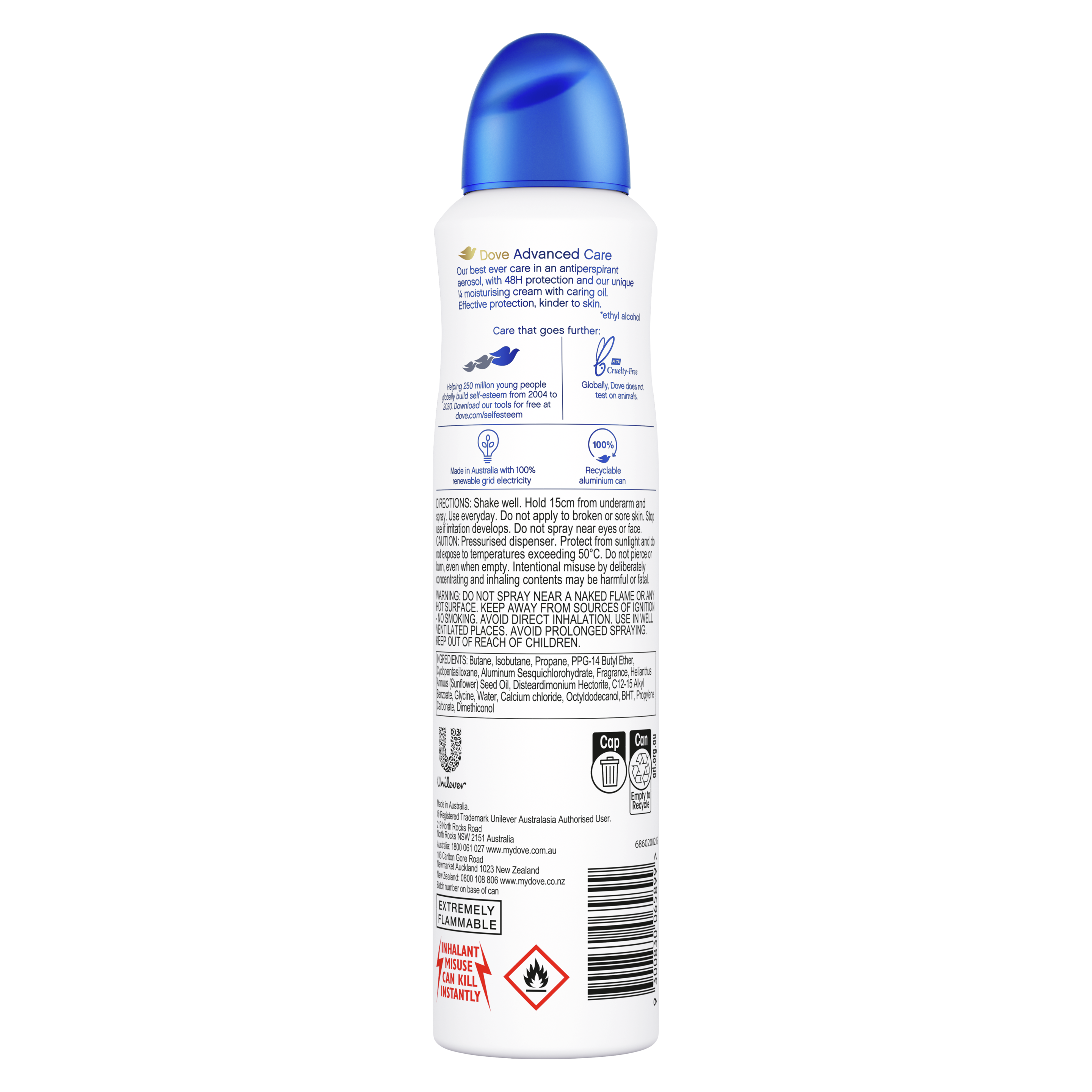 Advanced Care Original Antiperspirant Deodorant Aerosol