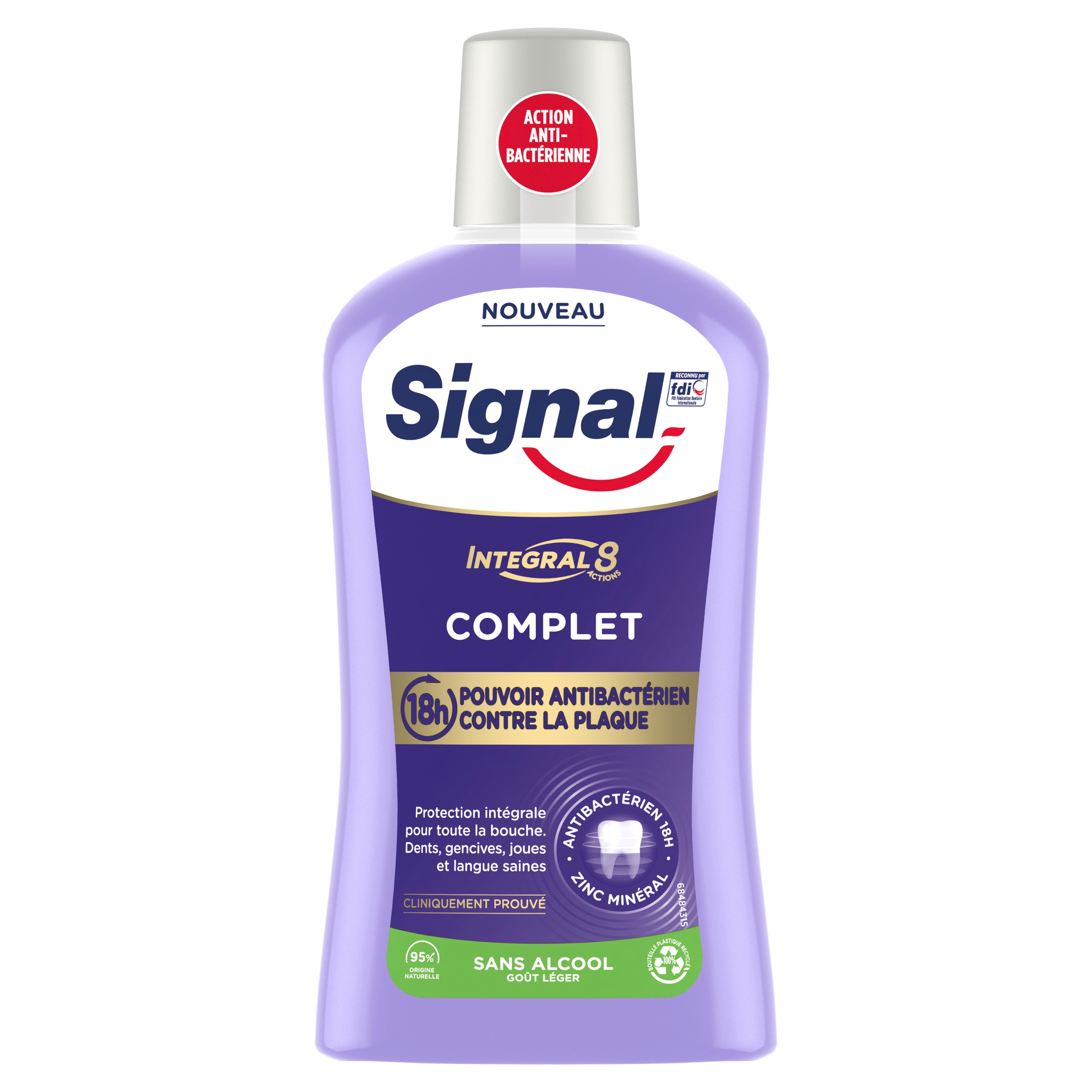 Signal Bain de Bouche Integral 8 Complet 500ml packshot