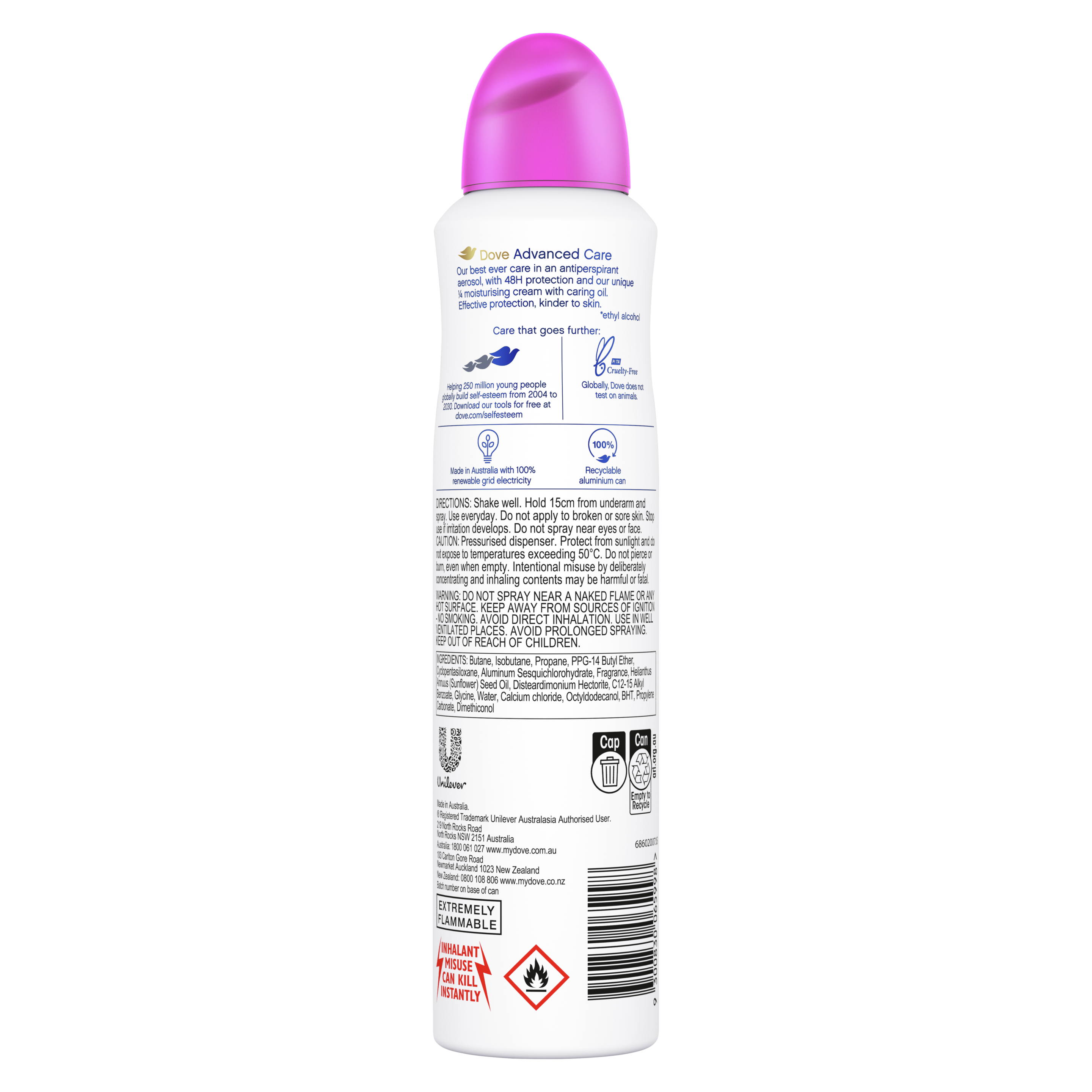 Advanced Care GoFresh Acai Berry & Waterlily Antiperspirant Deodorant Aerosol