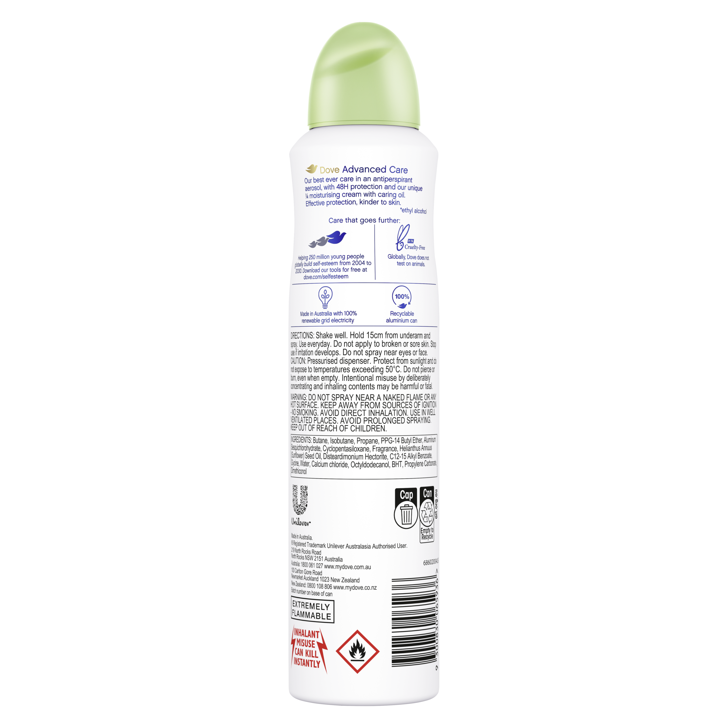 Advanced Care GoFresh Cucumber & Green Tea Antiperspirant Deodorant Aerosol