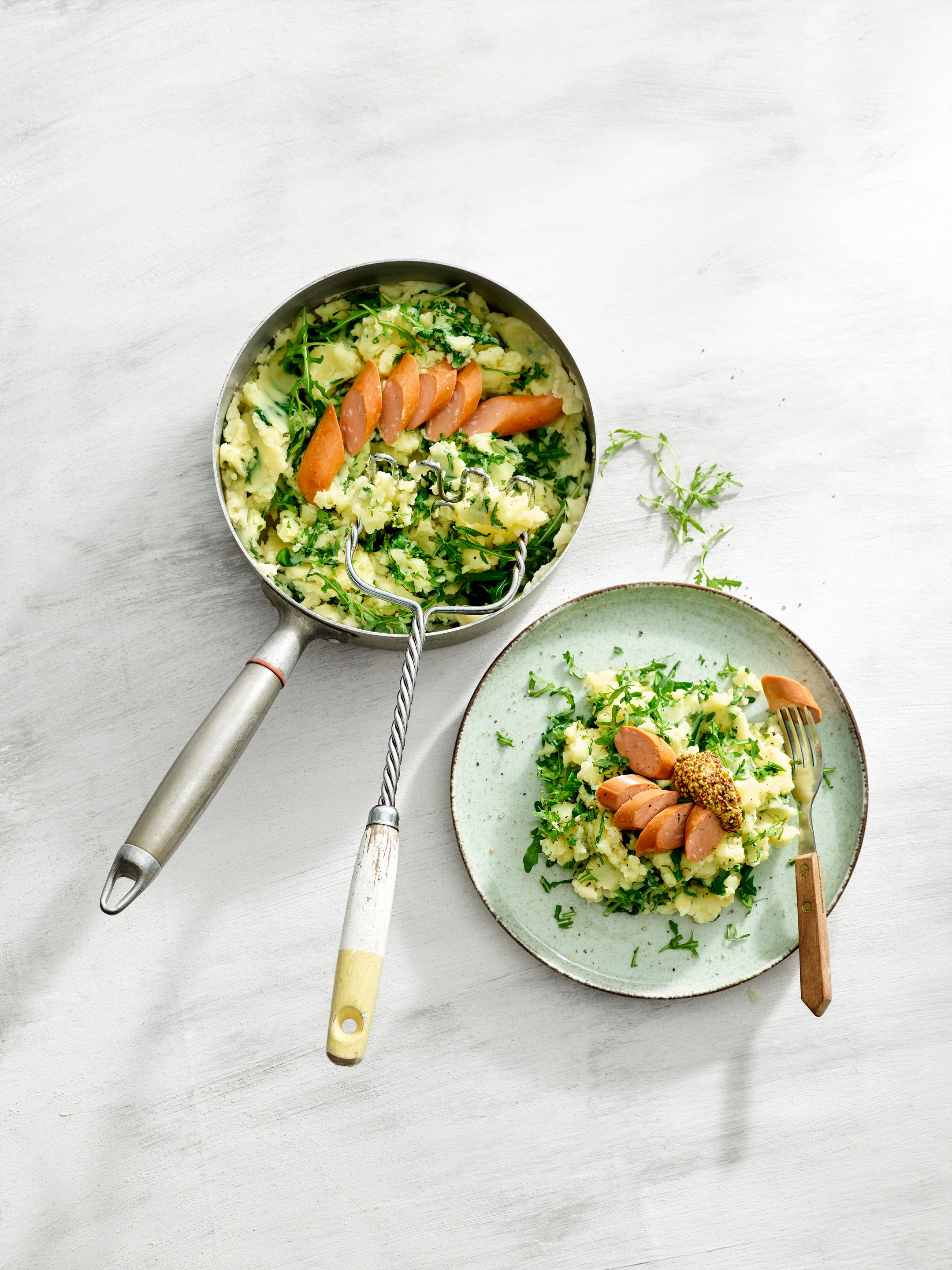 Diner rucola stamppot
