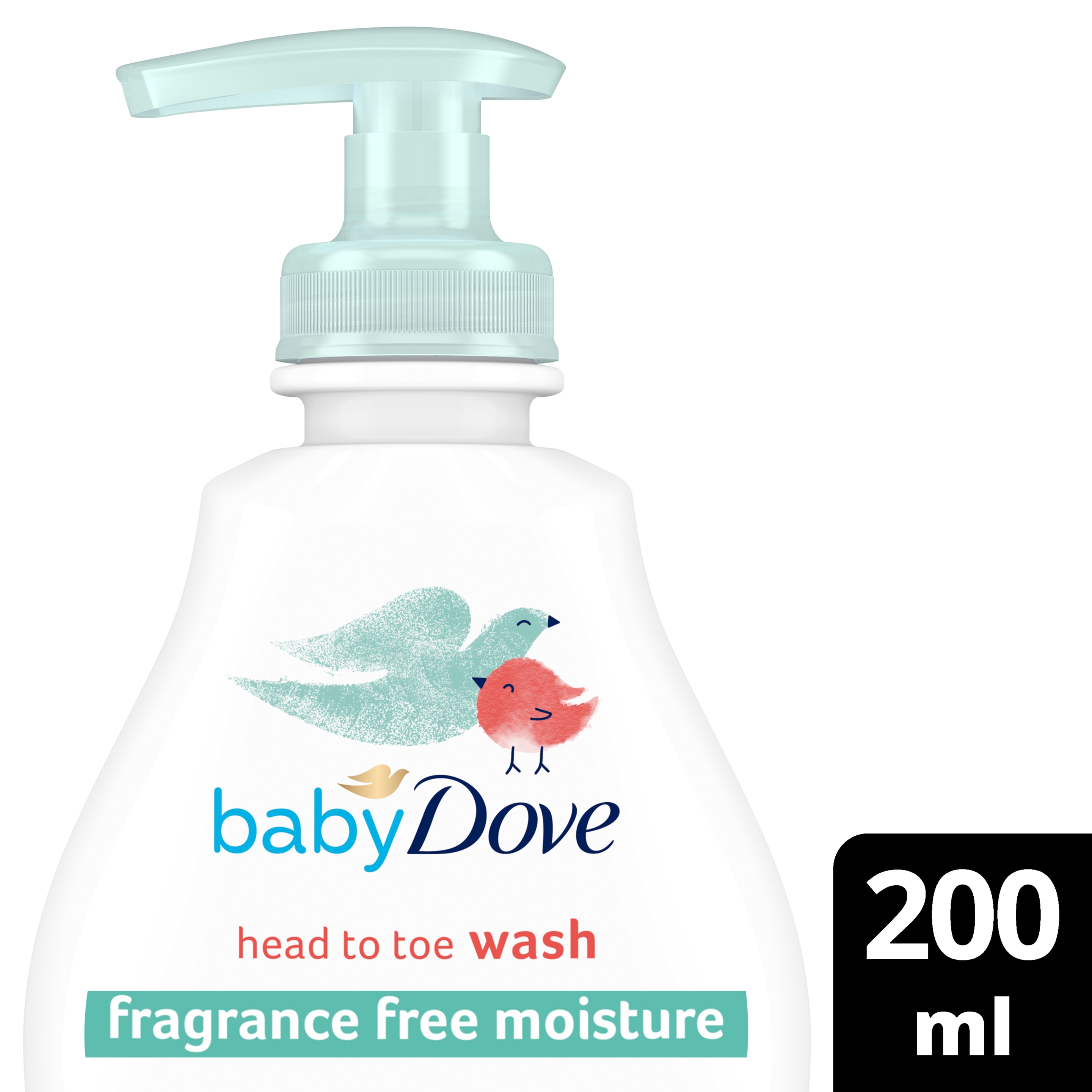 Sensitive Moisture Fragrance Free Head to Toe Wash