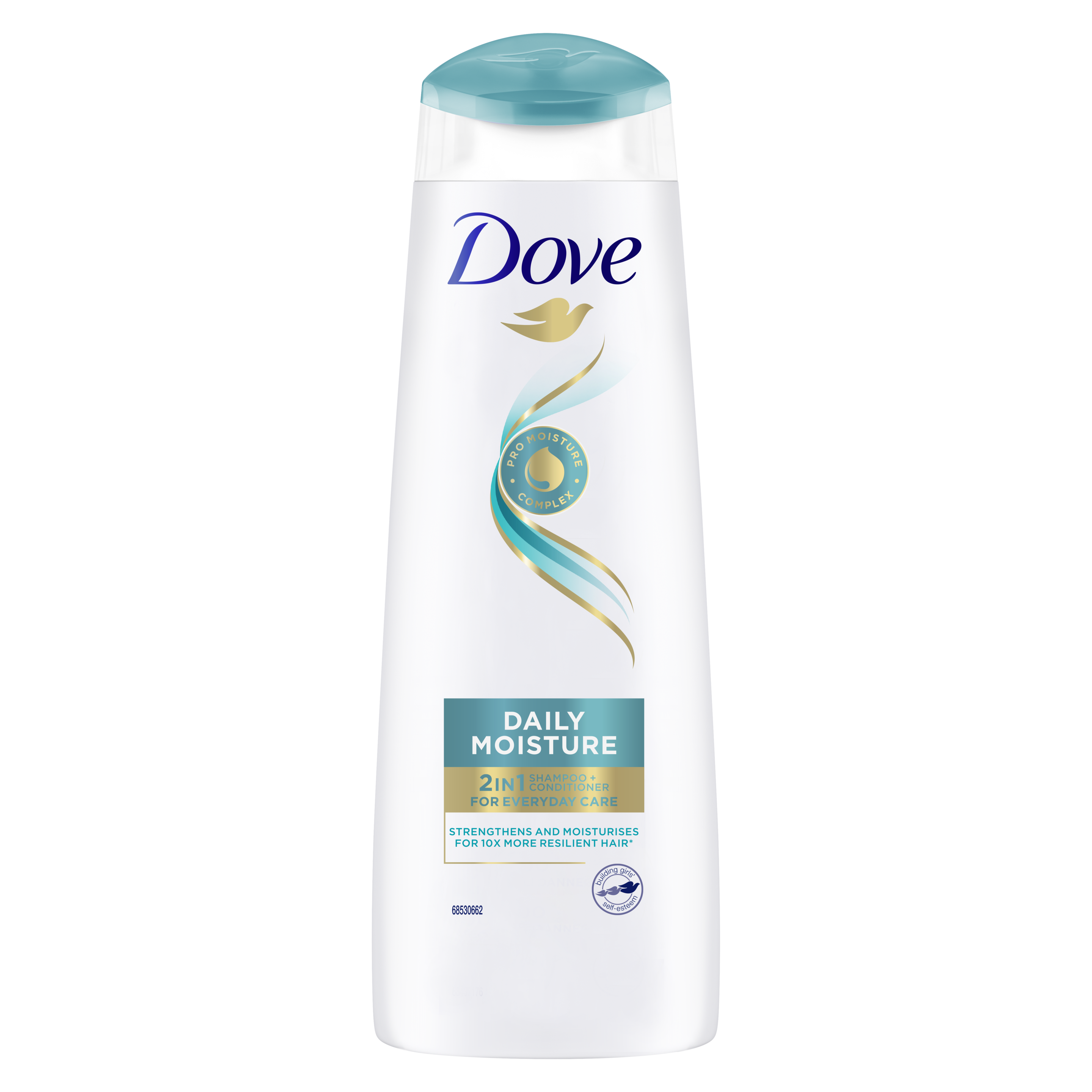 Dove Daily Moisture 2-in-1 Shampoo 250ml