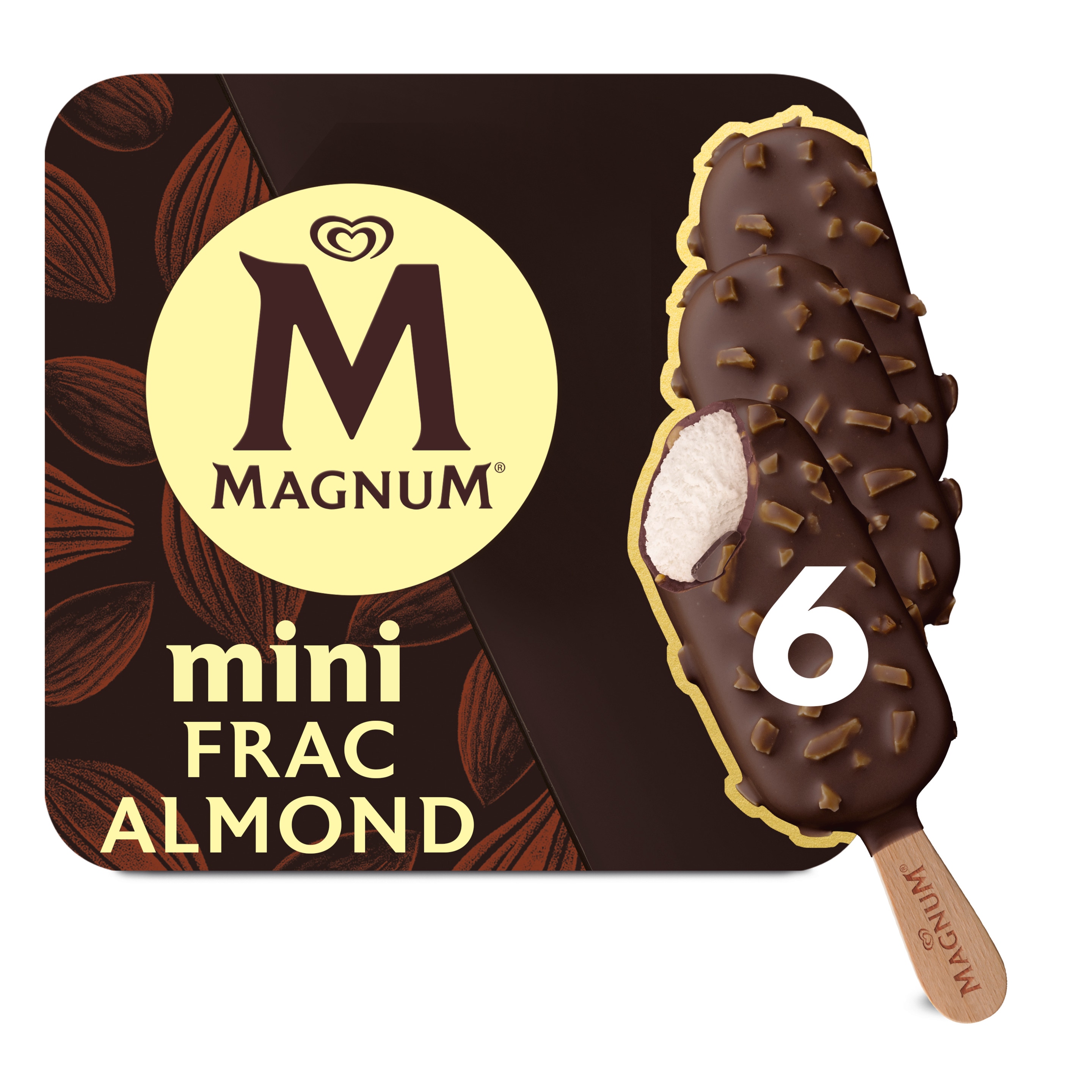 Magnum Mini Frac Almond x6