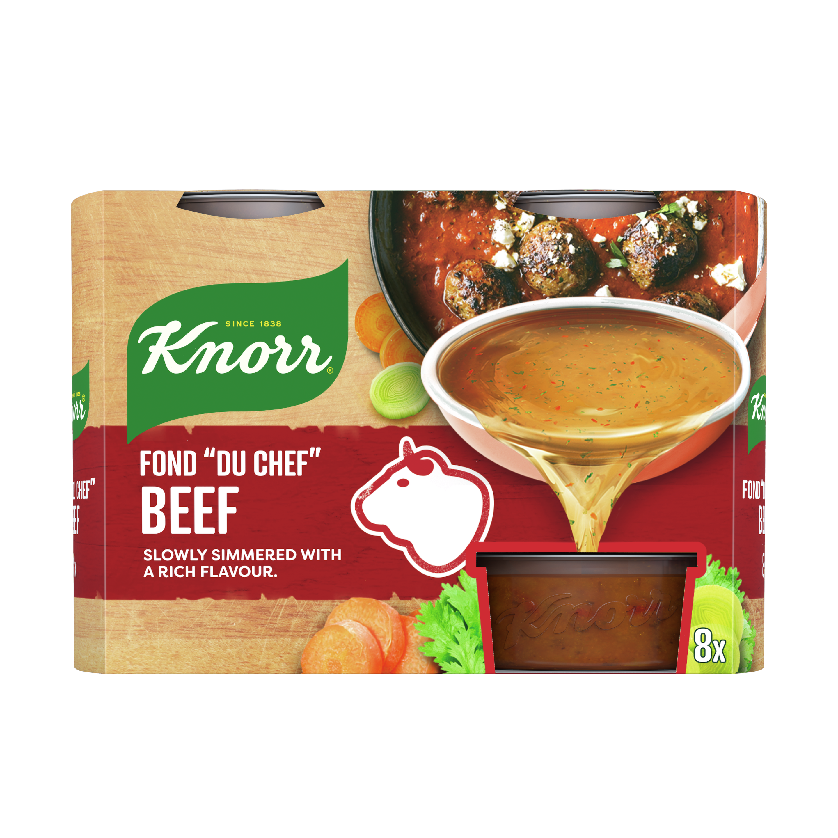 Knorr Fond "du chef" Naudanliha-annosfondi