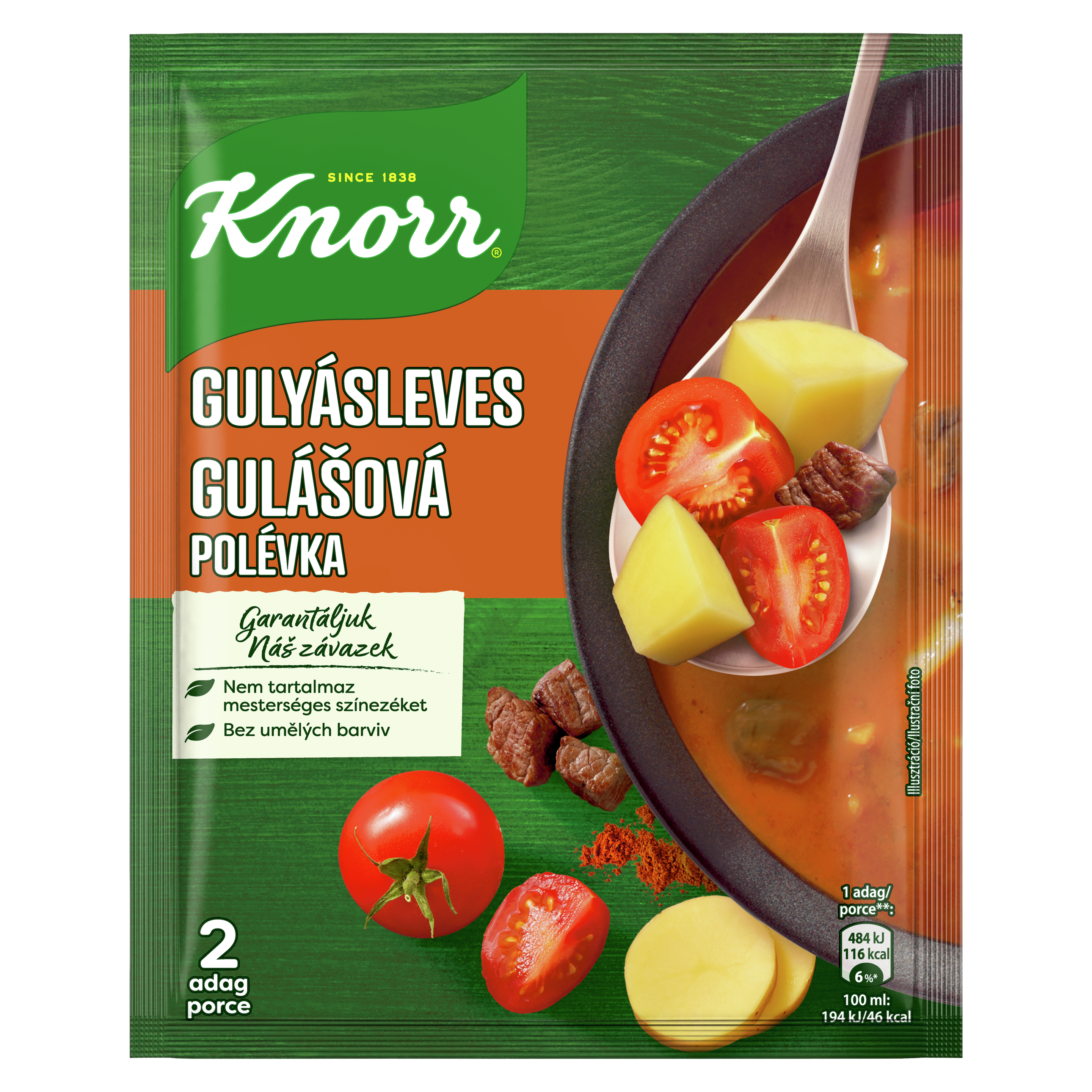 Knorr Gulyásleves 67g packshot