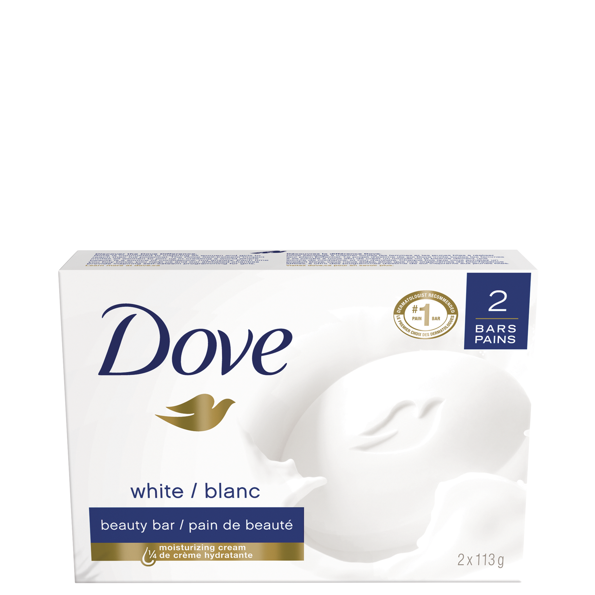 Pain de beauté blanc 2 x 113 g