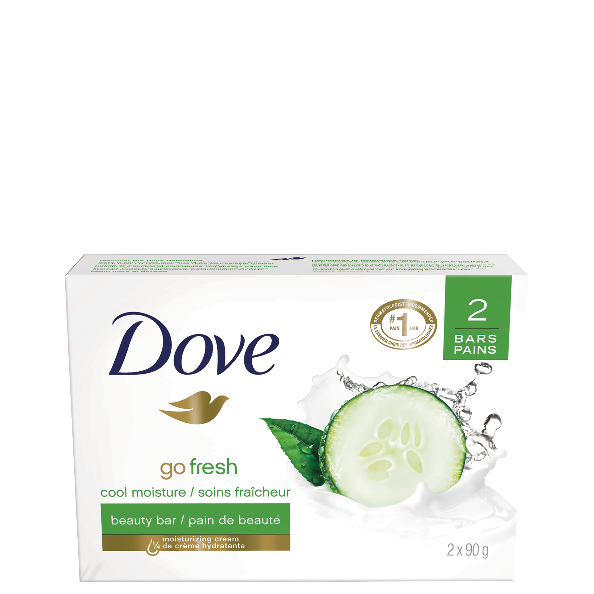 Pain de beauté Go Fresh Soins fraîcheur 2 x 90 g