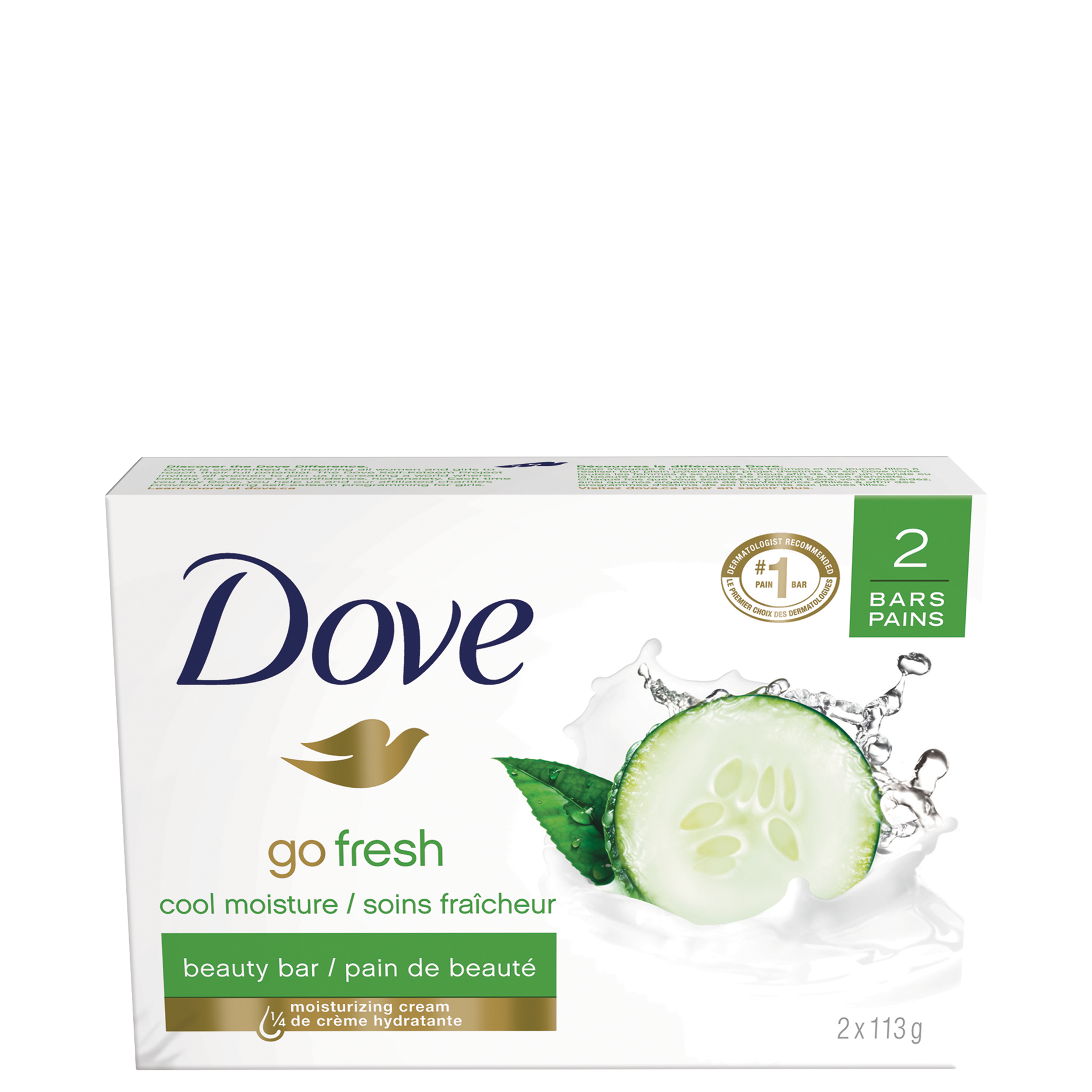Pain de beauté Go Fresh Soins fraîcheur 2 x 113 g