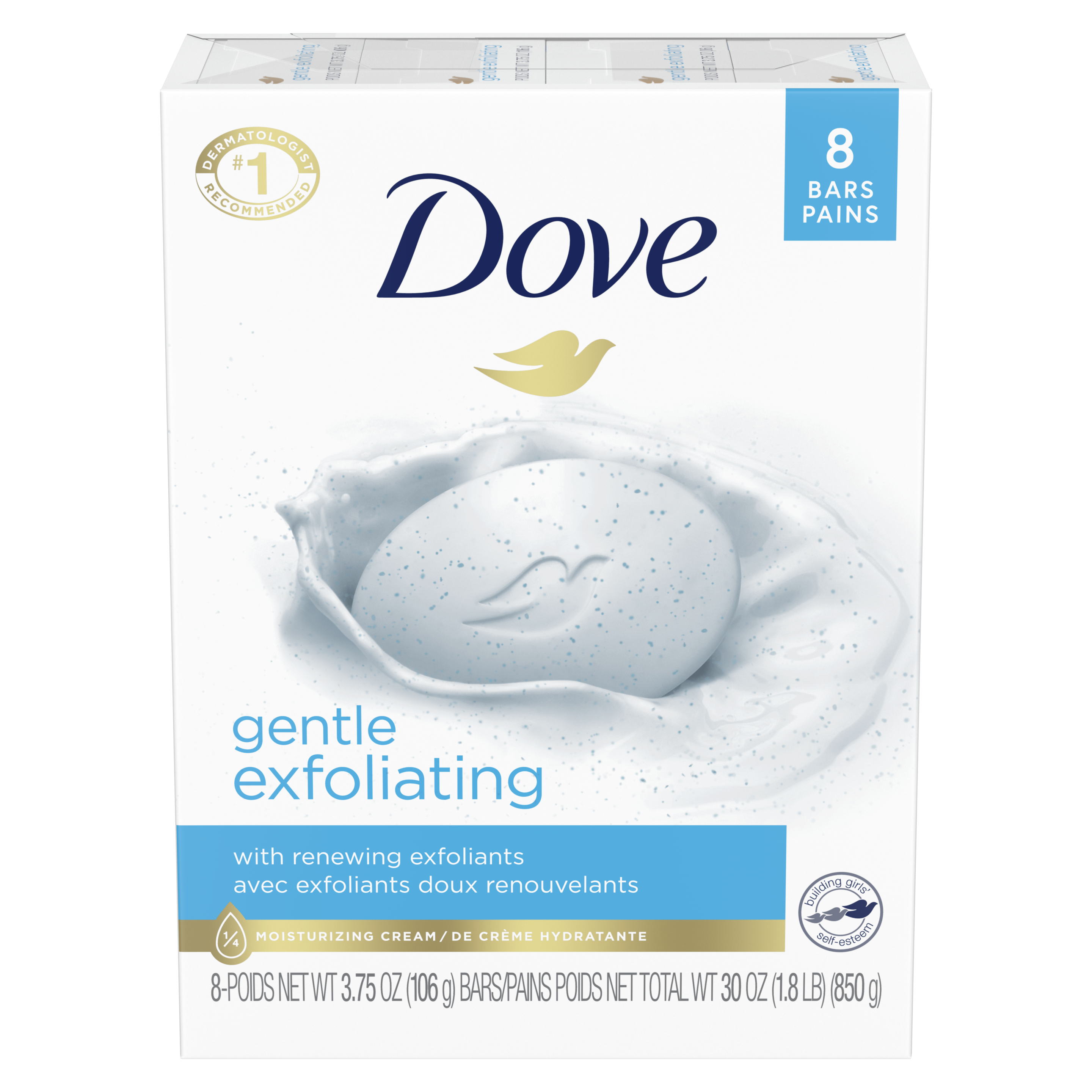  Dove Sensitive Skin Beauty Bar Unscented - 4oz(Pack of 8) :  Bath Soaps : Beauty & Personal Care