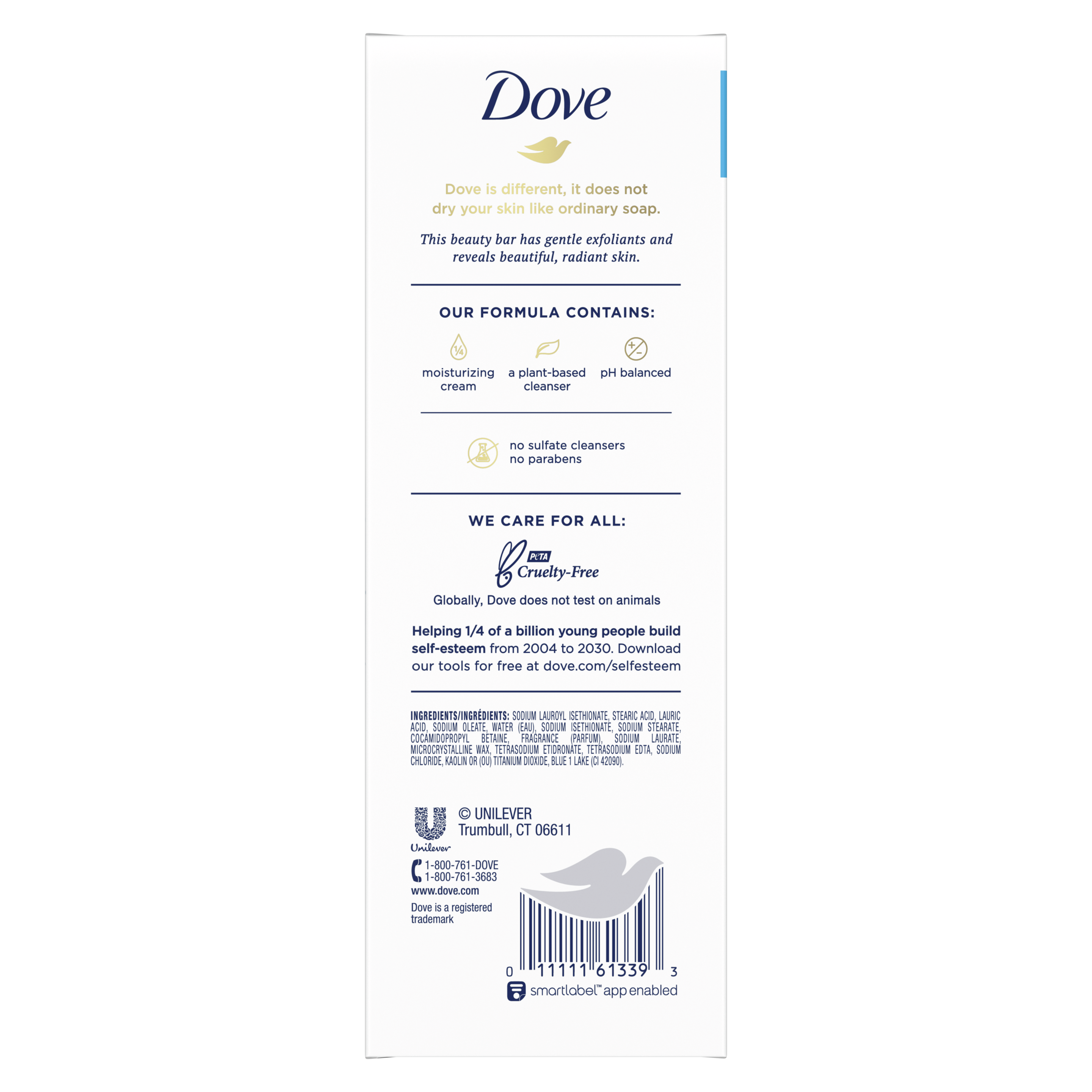 Dove Beauty Bar Gentle Exfoliating With Mild Cleanser - Shop Hand