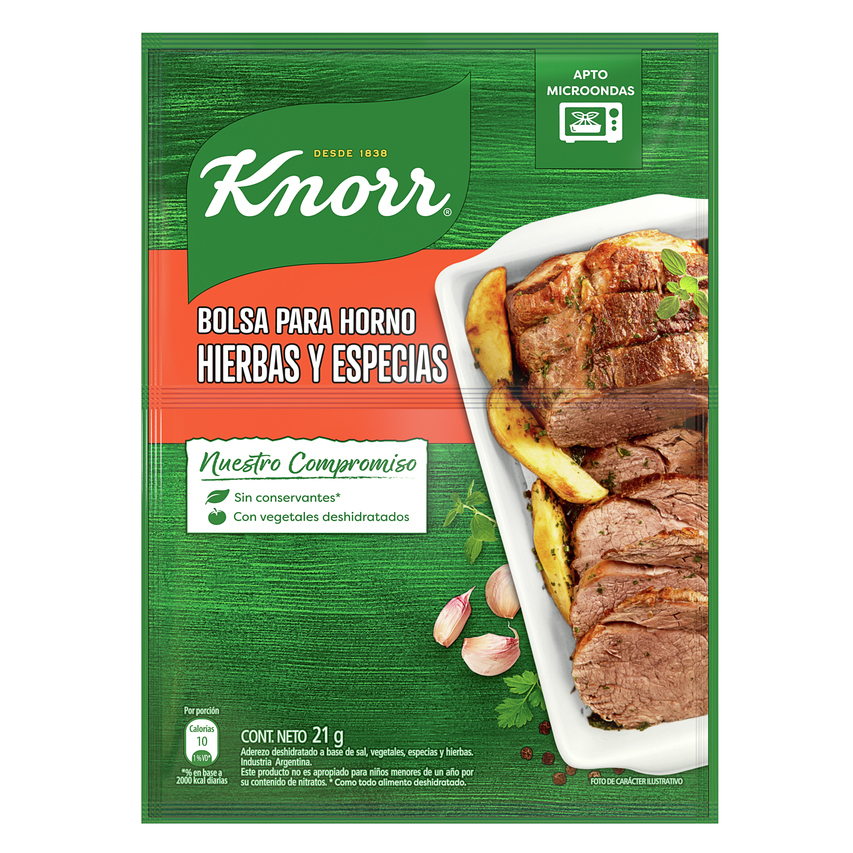 Knorr Sabor al Horno Hierbas y Especias